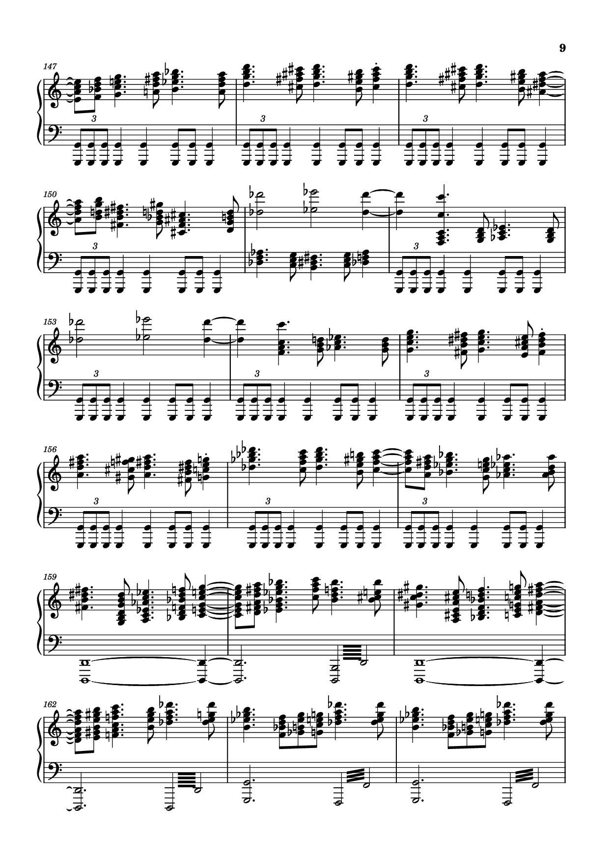Page 9 of Sheet music PDF Piano The Planets - Mars Piano - Composer / arranger