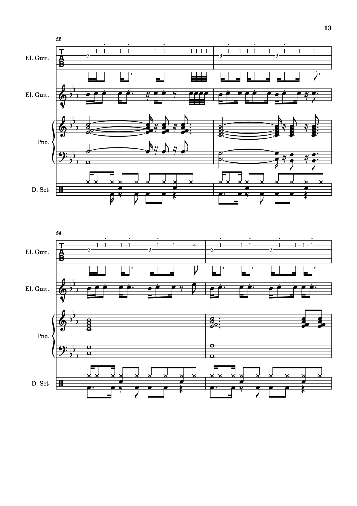 Page 13 of Sheet music PDF Dark Necessities Piano - ManoGhostBoy