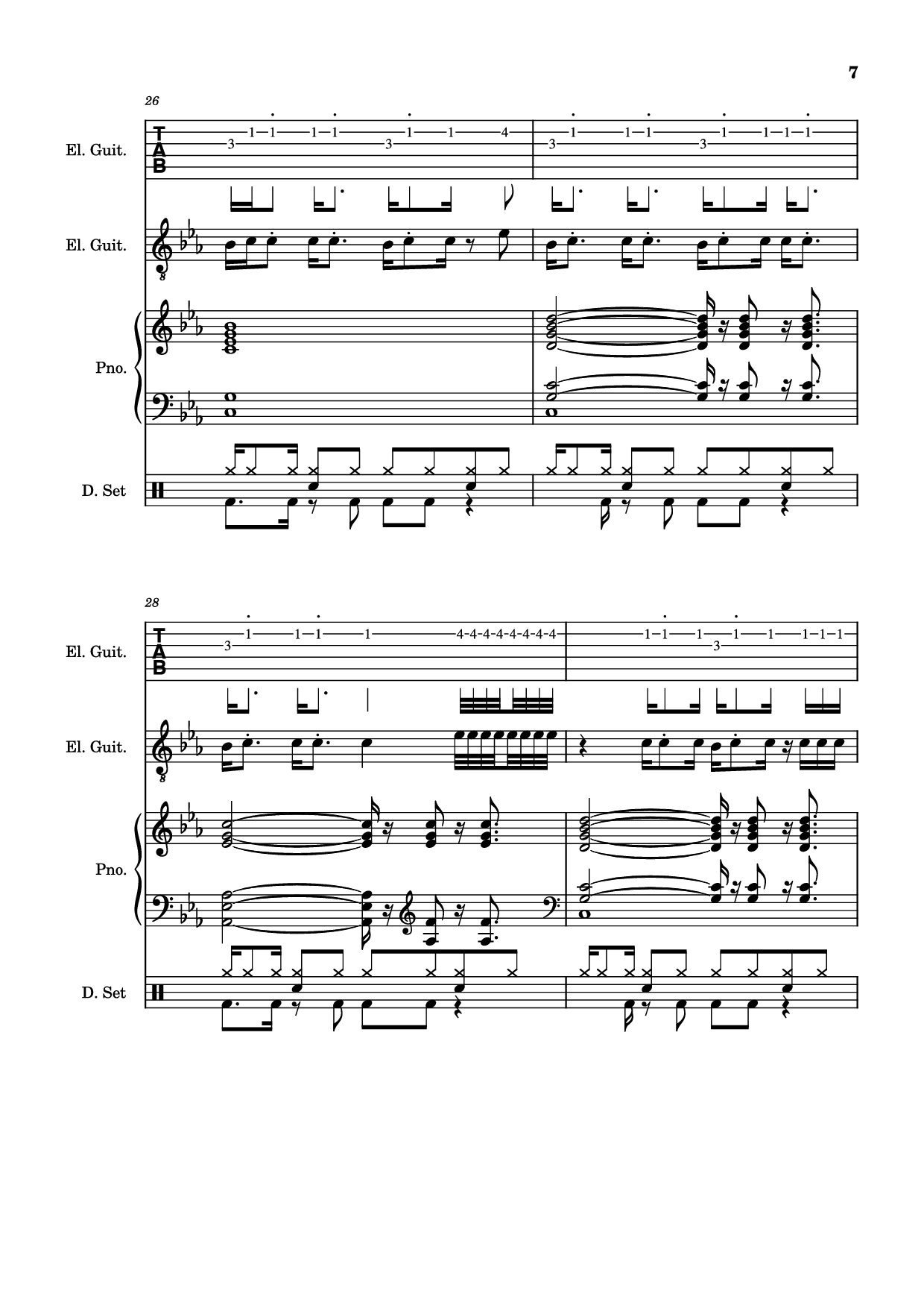 Page 7 of Sheet music PDF Dark Necessities Piano - ManoGhostBoy