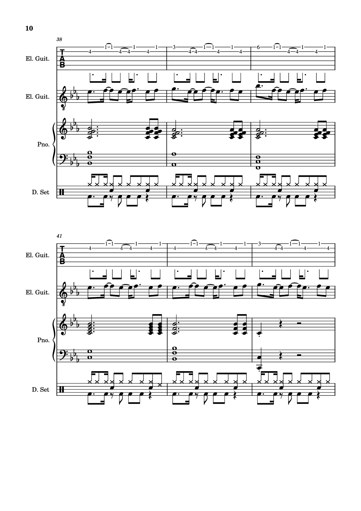 Page 10 of Sheet music PDF Dark Necessities Piano - ManoGhostBoy