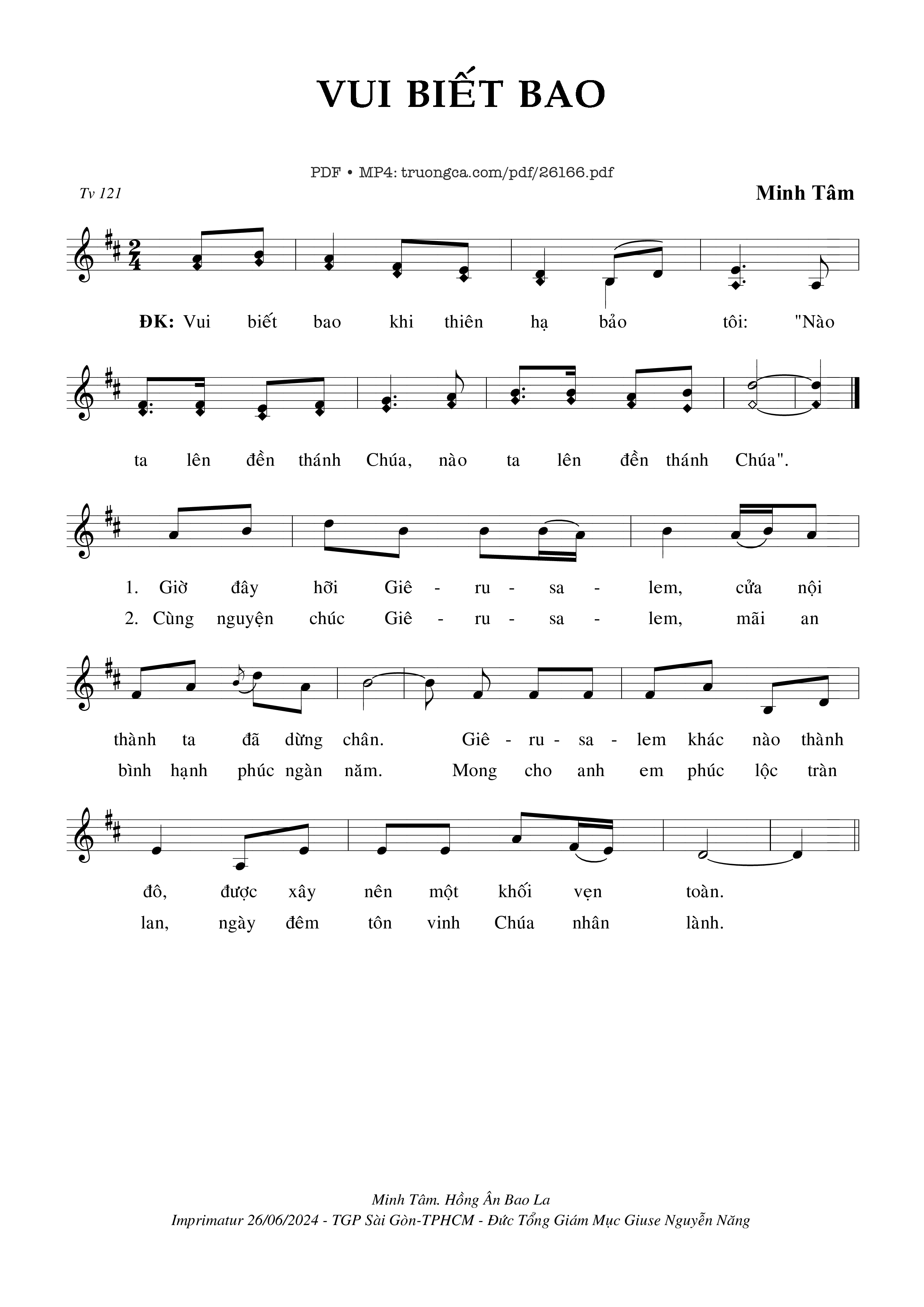 Vui Biết Bao - Minh Tâm