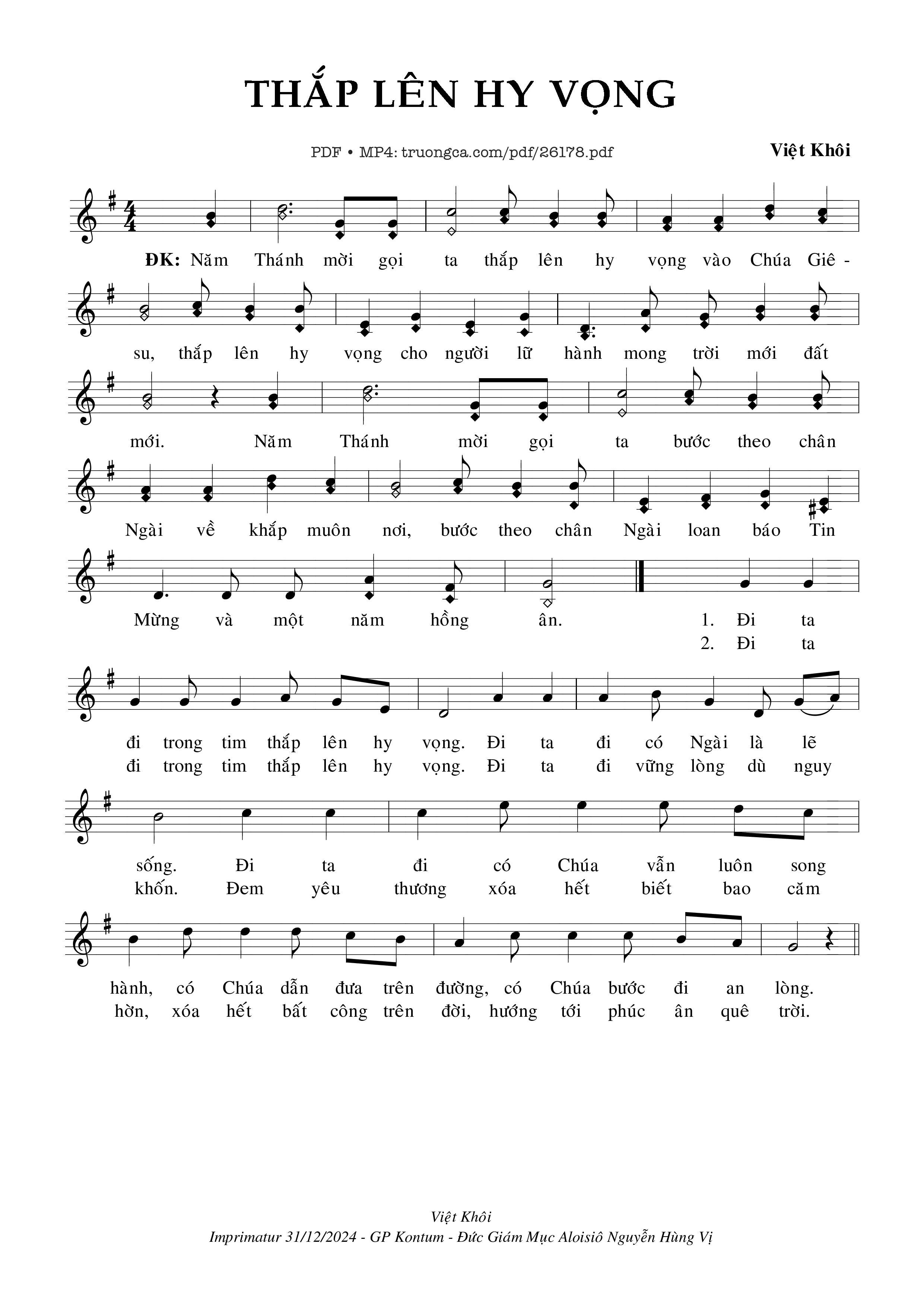 Thắp Lên Hy Vọng