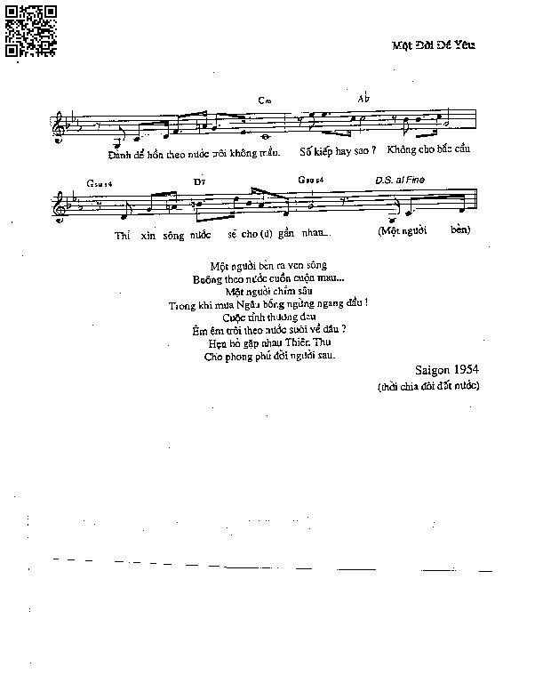 Page 2 of Sheet music PDF Hẹn hò - Phạm Duy