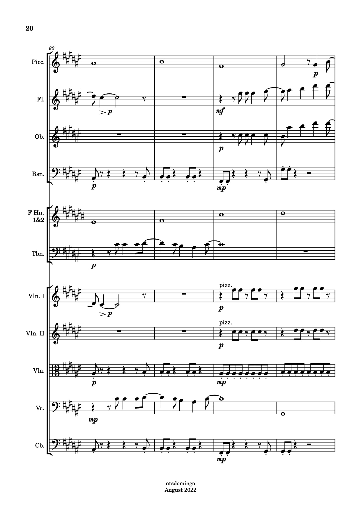 Page 20 of Sheet music PDF ALAPAAP - Arranged by Nina Domingo