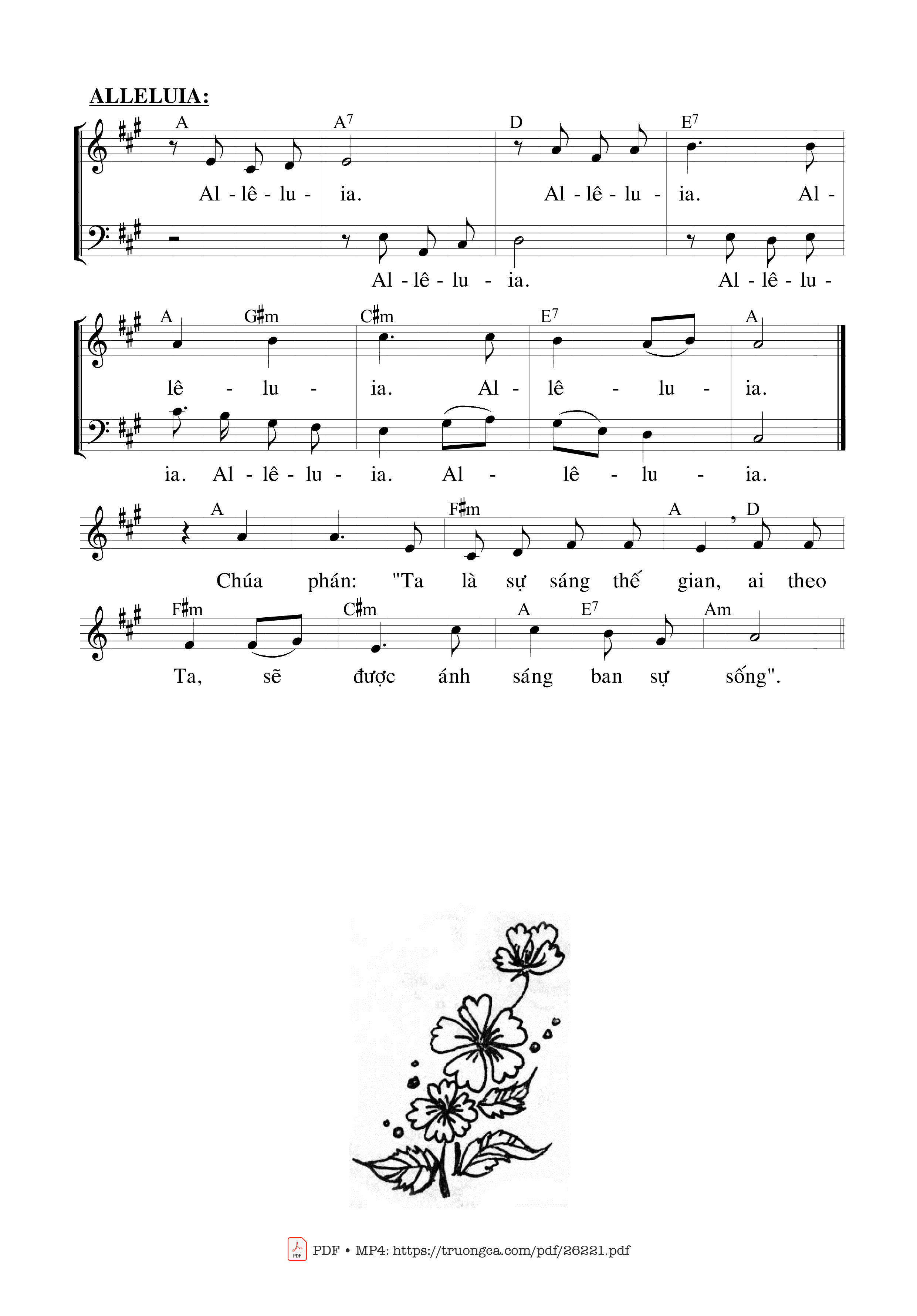 Thánh Vịnh Ca  Lạy Chúa tốt đẹp thay được cảm tạ Chúa, Trang 4