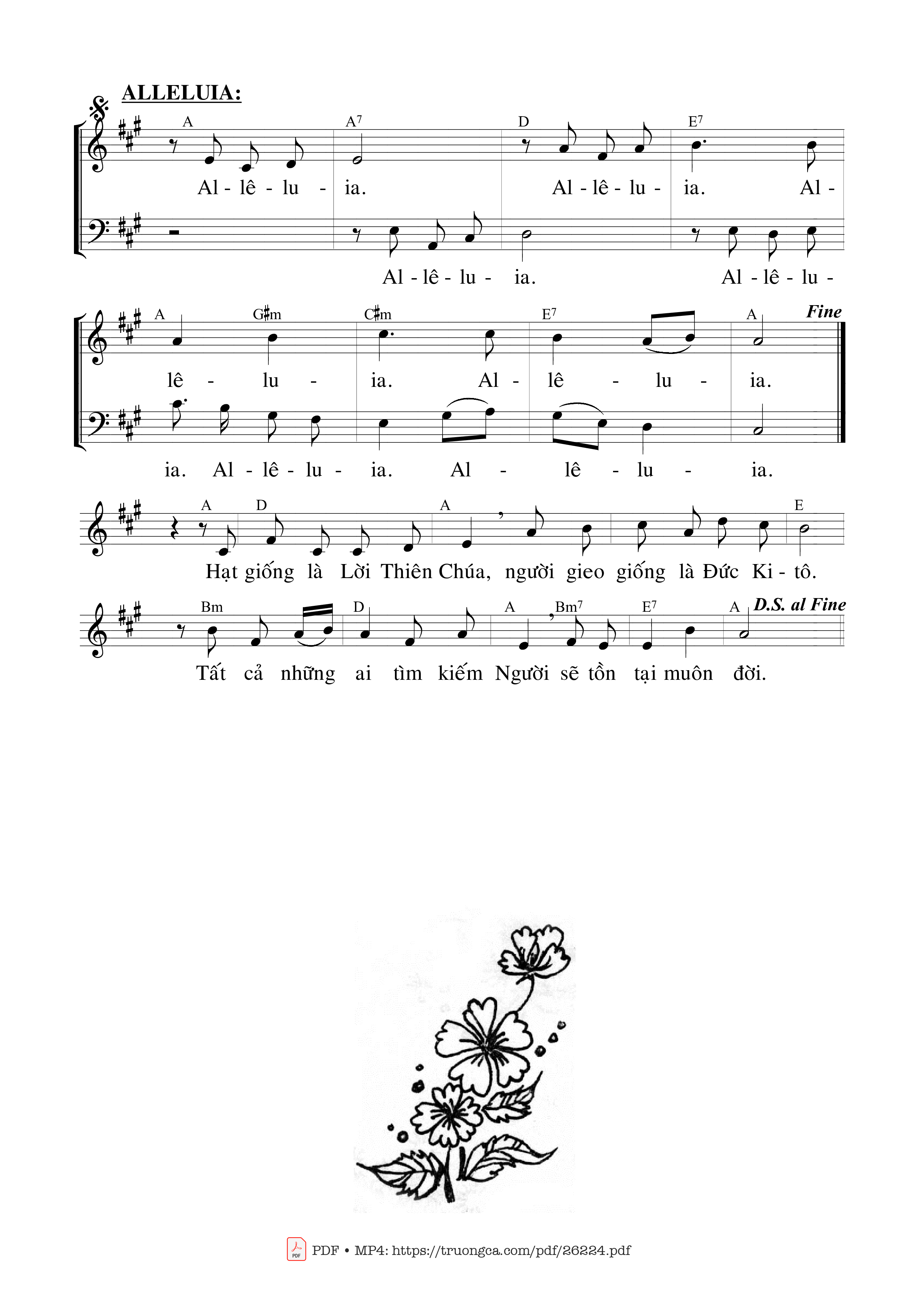 Thánh Vịnh Ca  Lạy Chúa tốt đẹp thay được cảm tạ Chúa, Trang 2