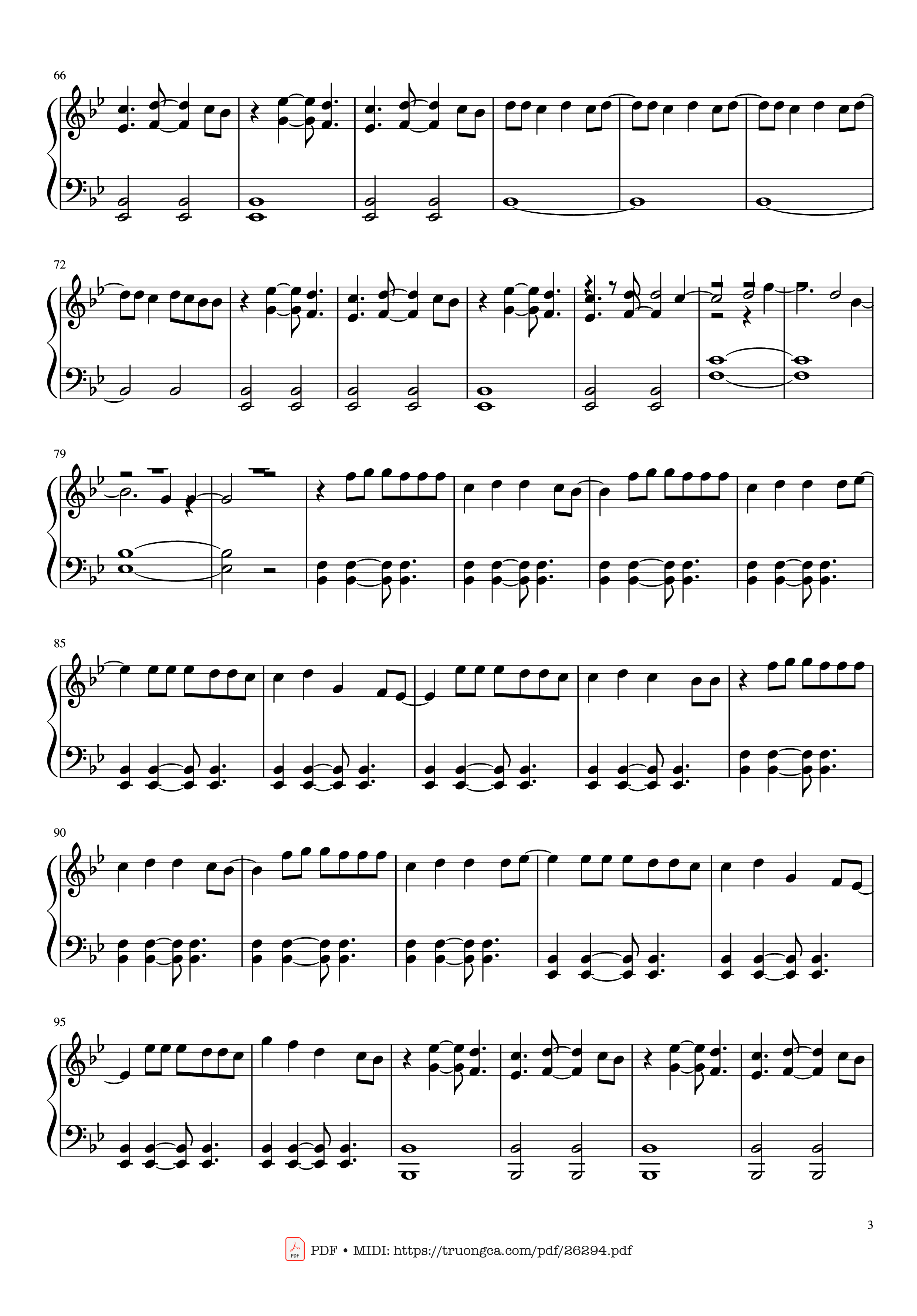 Page 3 of Sheet music PDF Piano Steal My Girl Piano - Composed by: One Direction Arranged by: Matthew Smith-Spangler