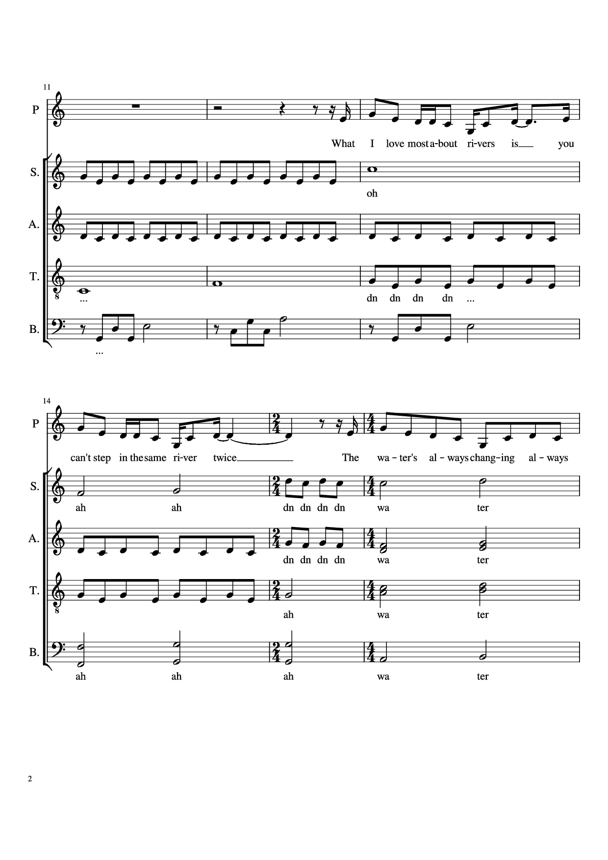 Page 2 of Sheet music PDF Piano Animazement Piano - Arr. Ben Jaeger