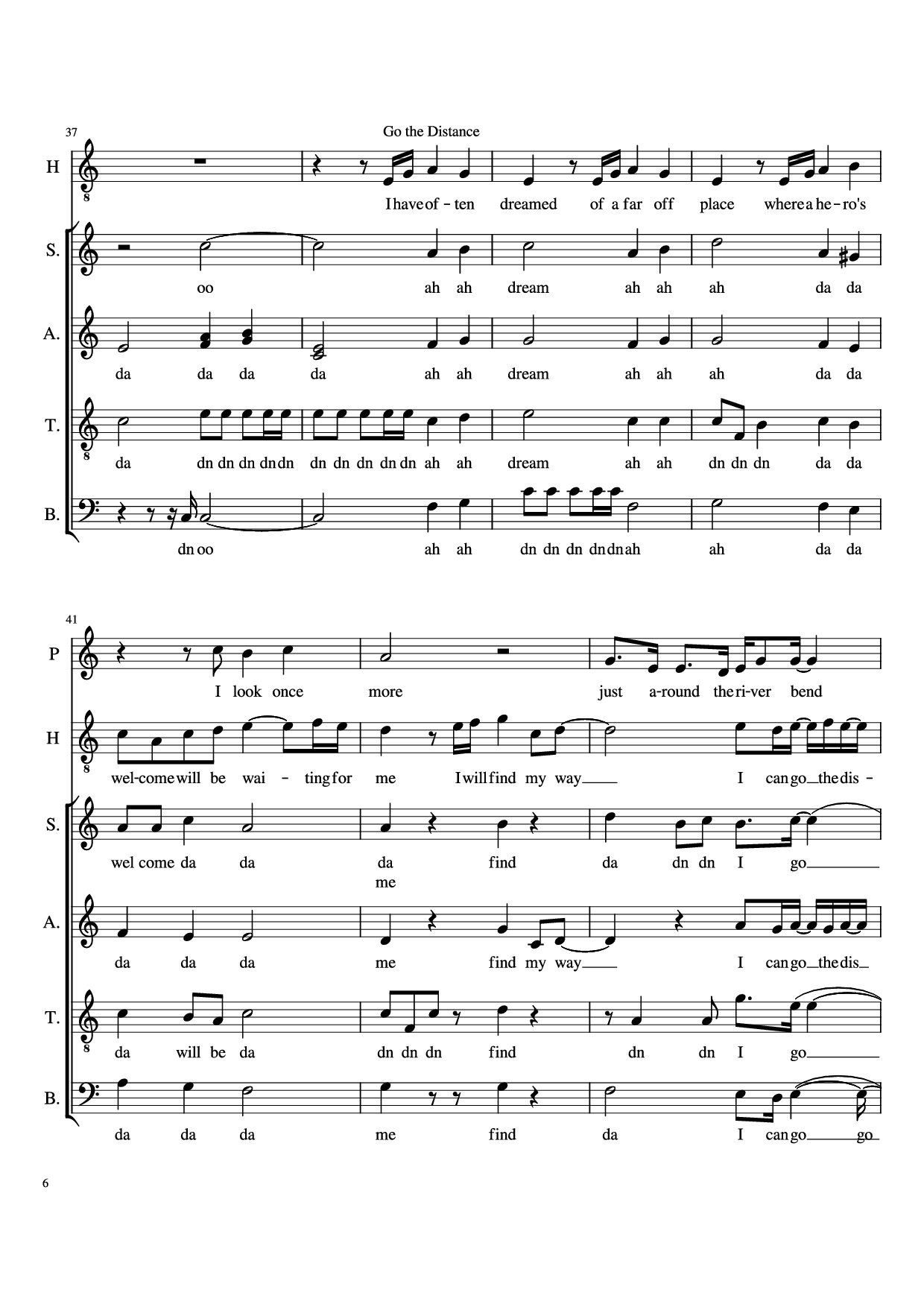 Page 6 of Sheet music PDF Piano Animazement Piano - Arr. Ben Jaeger