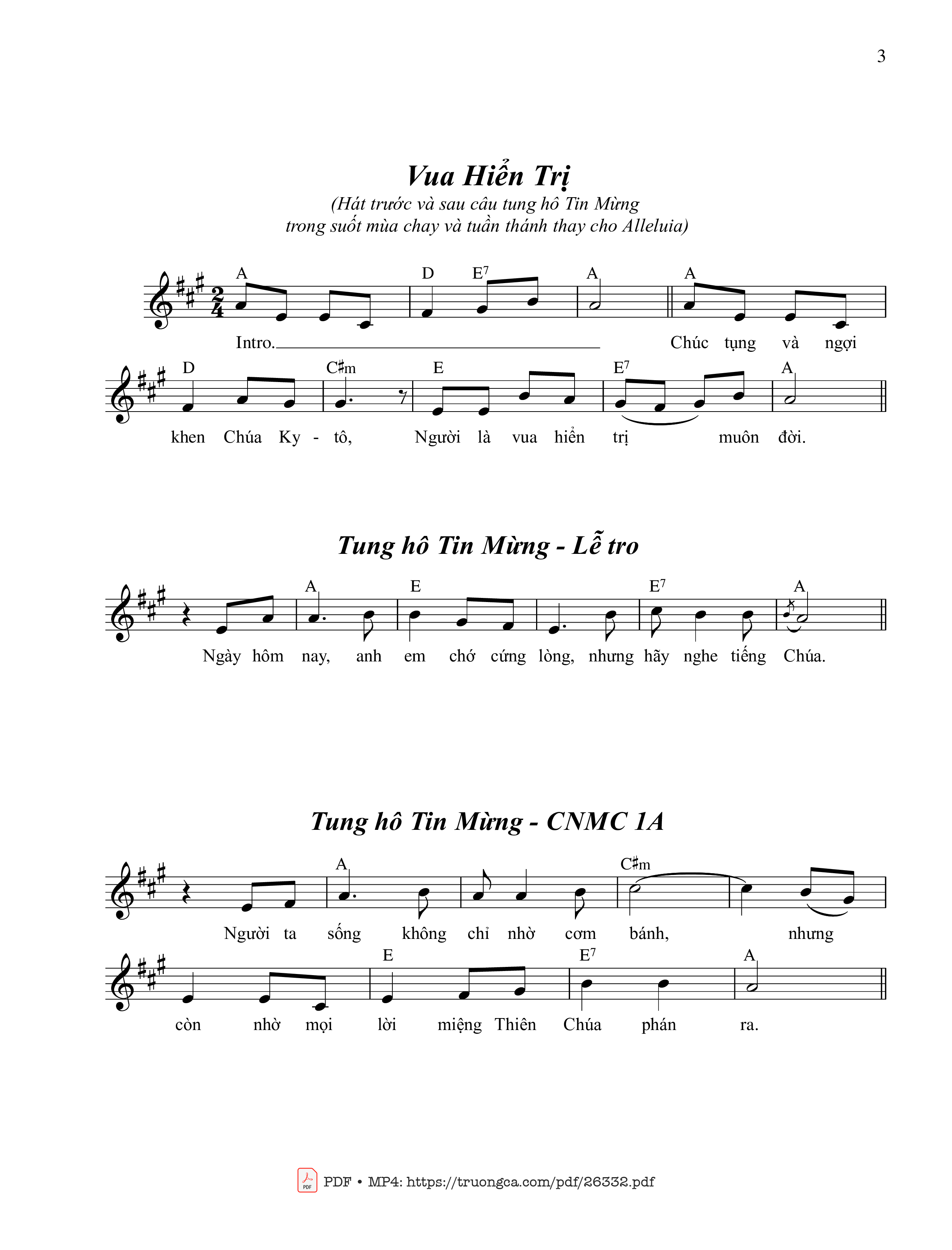 Lạy Chúa Xin dủ lòng xót thương vì chúng con đắc tội với Ngài, Trang 5