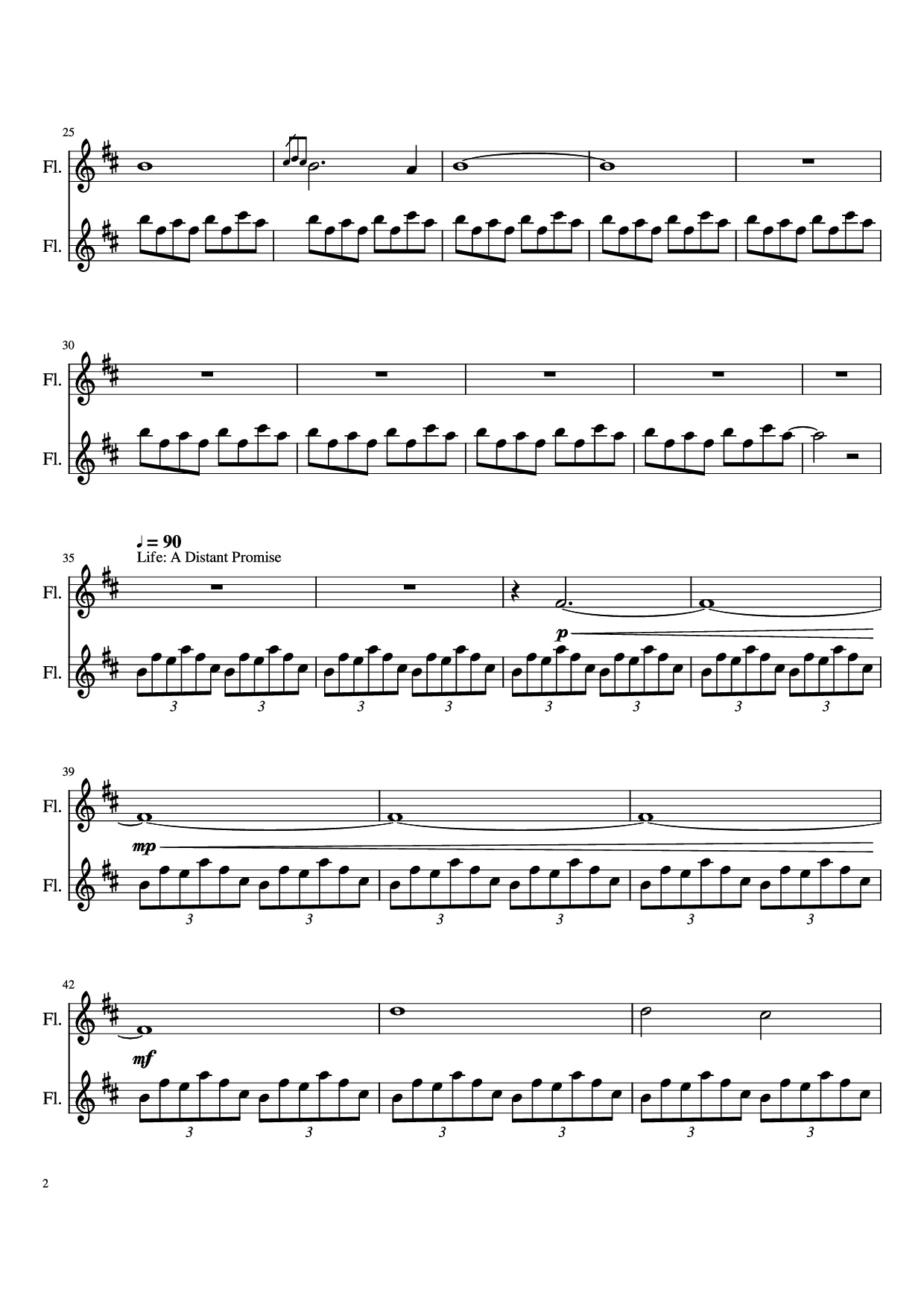 Page 2 of Sheet music PDF Schala