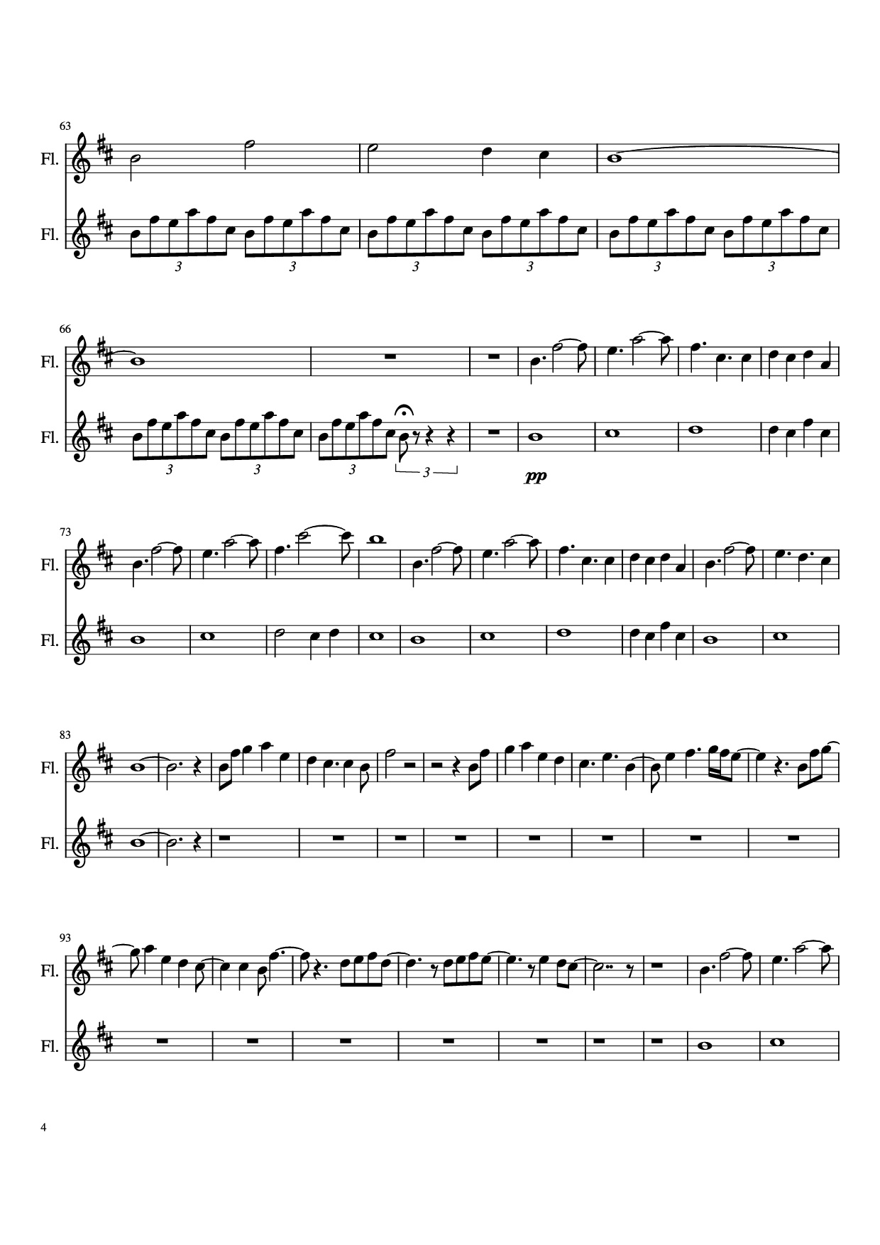Page 4 of Sheet music PDF Schala