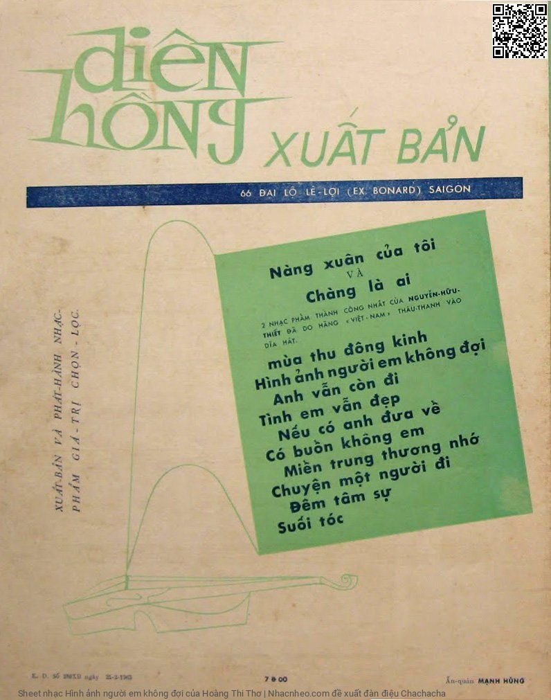 Page 4 of Sheet music PDF Hình ảnh người em không đợi - Hoàng Thi Thơ