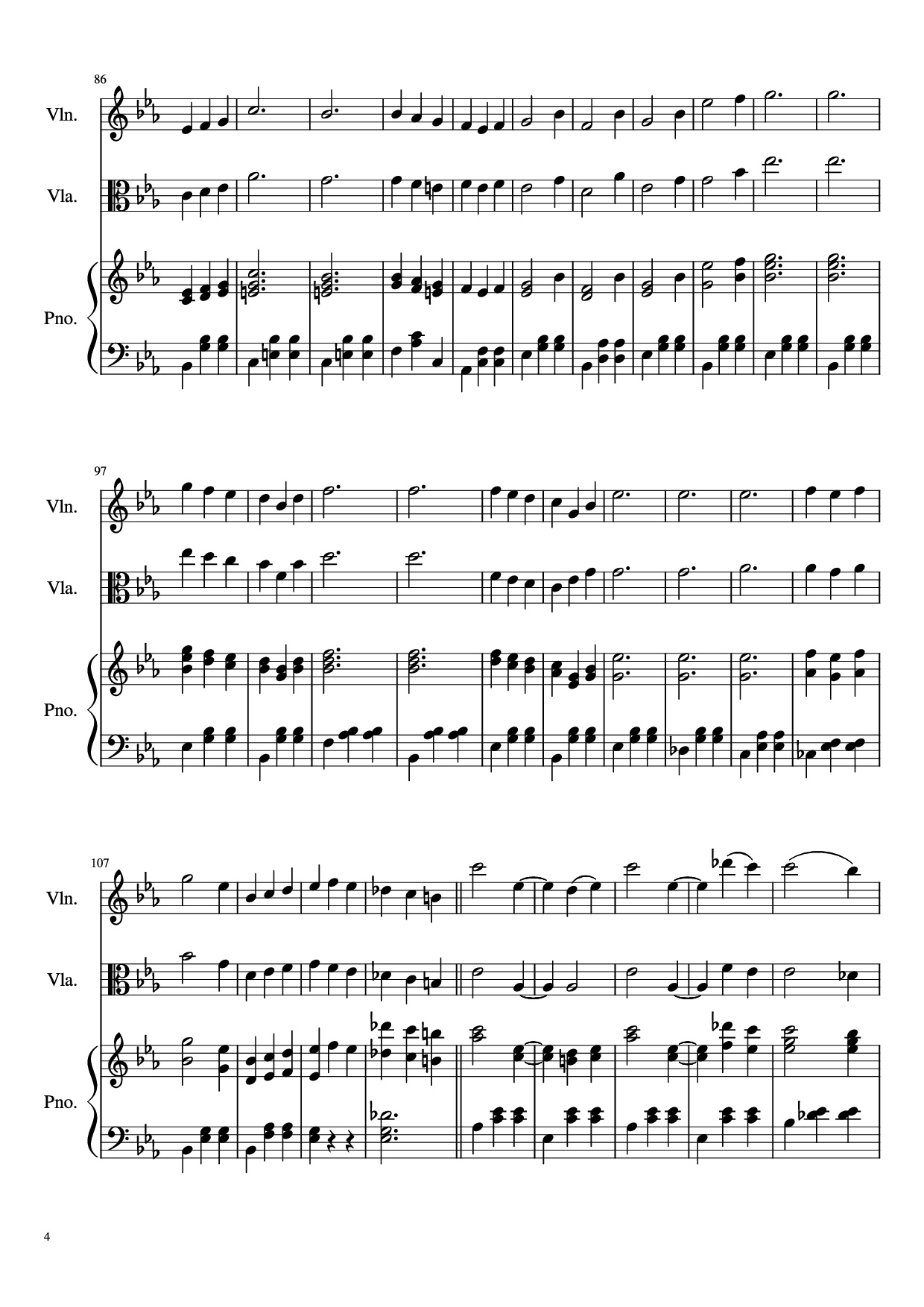 Page 4 of Sheet music PDF Piano WALTZ NO. 2 Piano - Dimitri Shostakovich