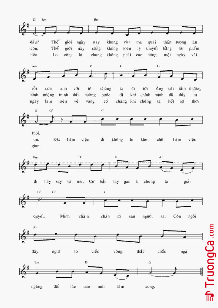 Page 2 of Sheet music PDF Không Phải Là Lúc - Nguyễn Đức Quang