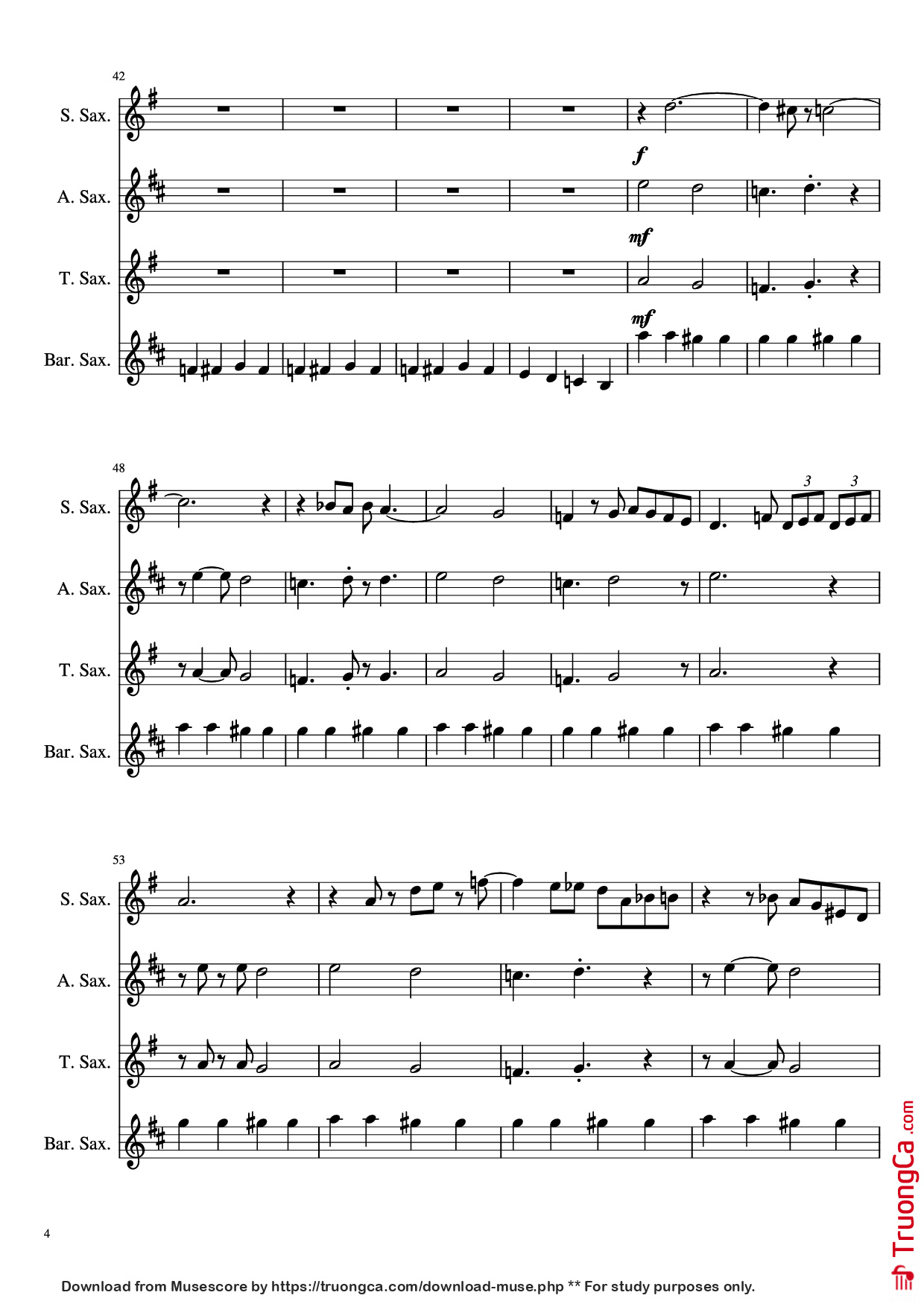 Page 4 of Sheet music PDF Carnival Kerfuffle - Kristofer Maddigan