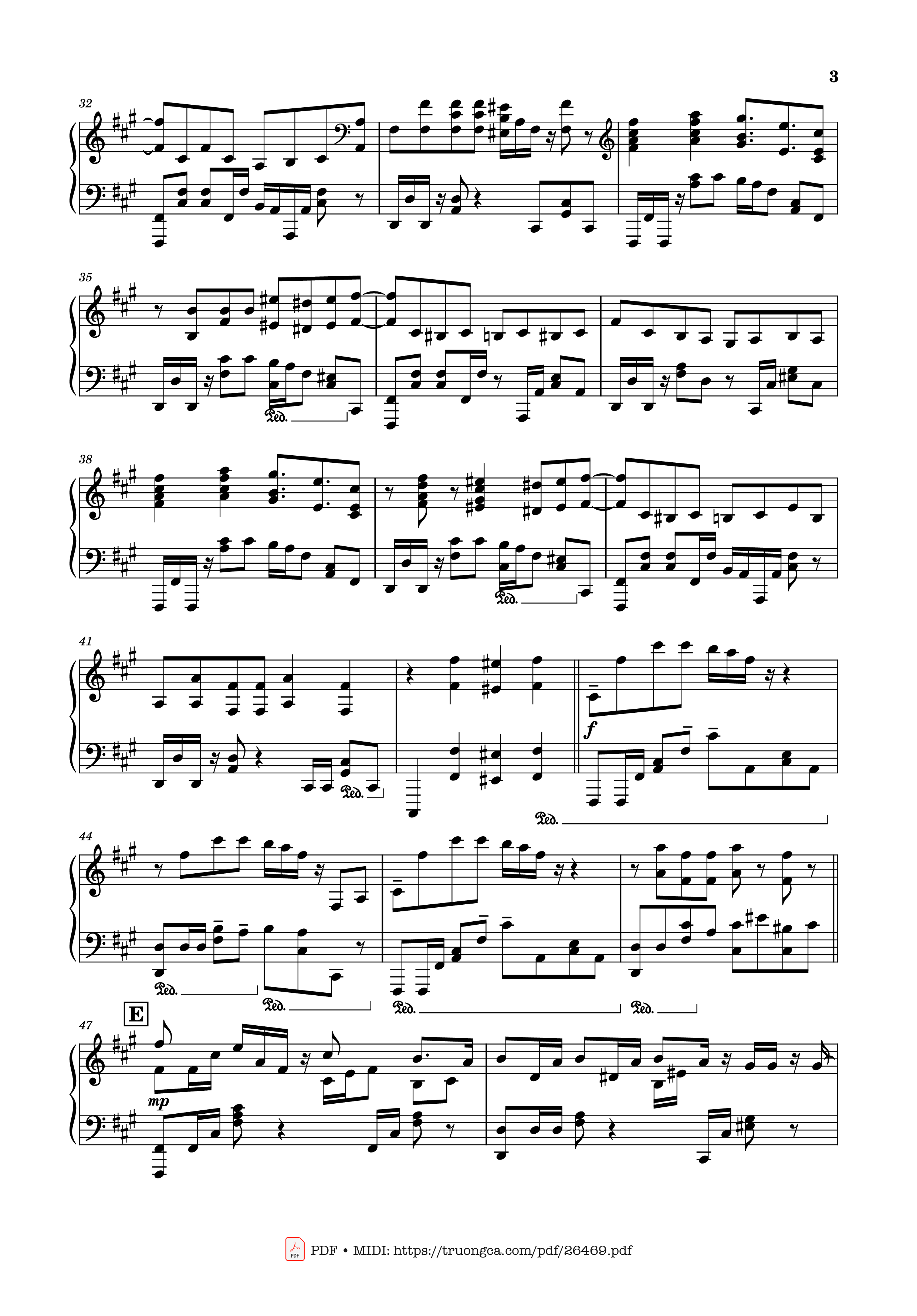 Page 3 of Sheet music PDF Piano SPECIALZ Piano - Music by King Gnu