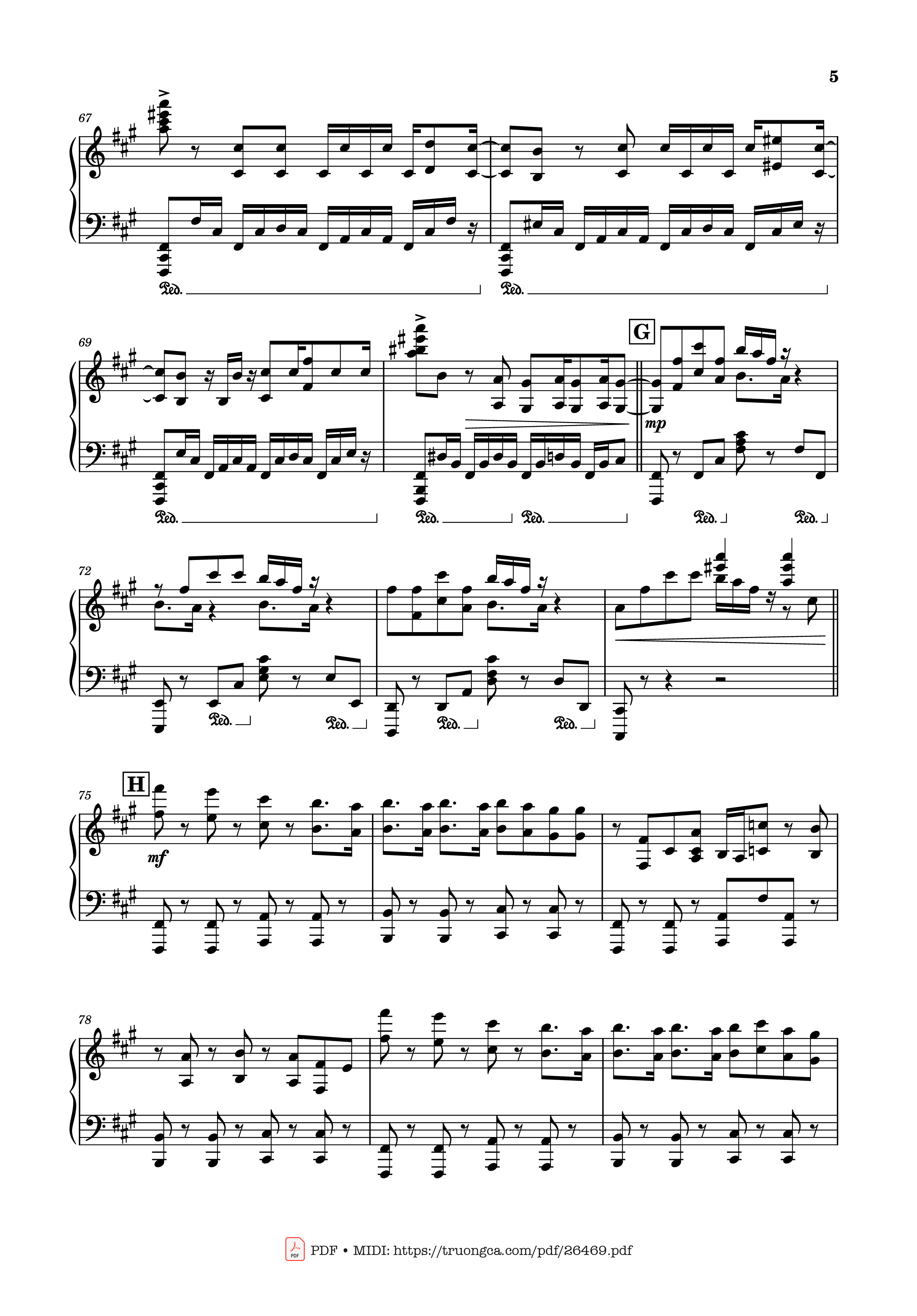 Page 5 of Sheet music PDF Piano SPECIALZ Piano - Music by King Gnu