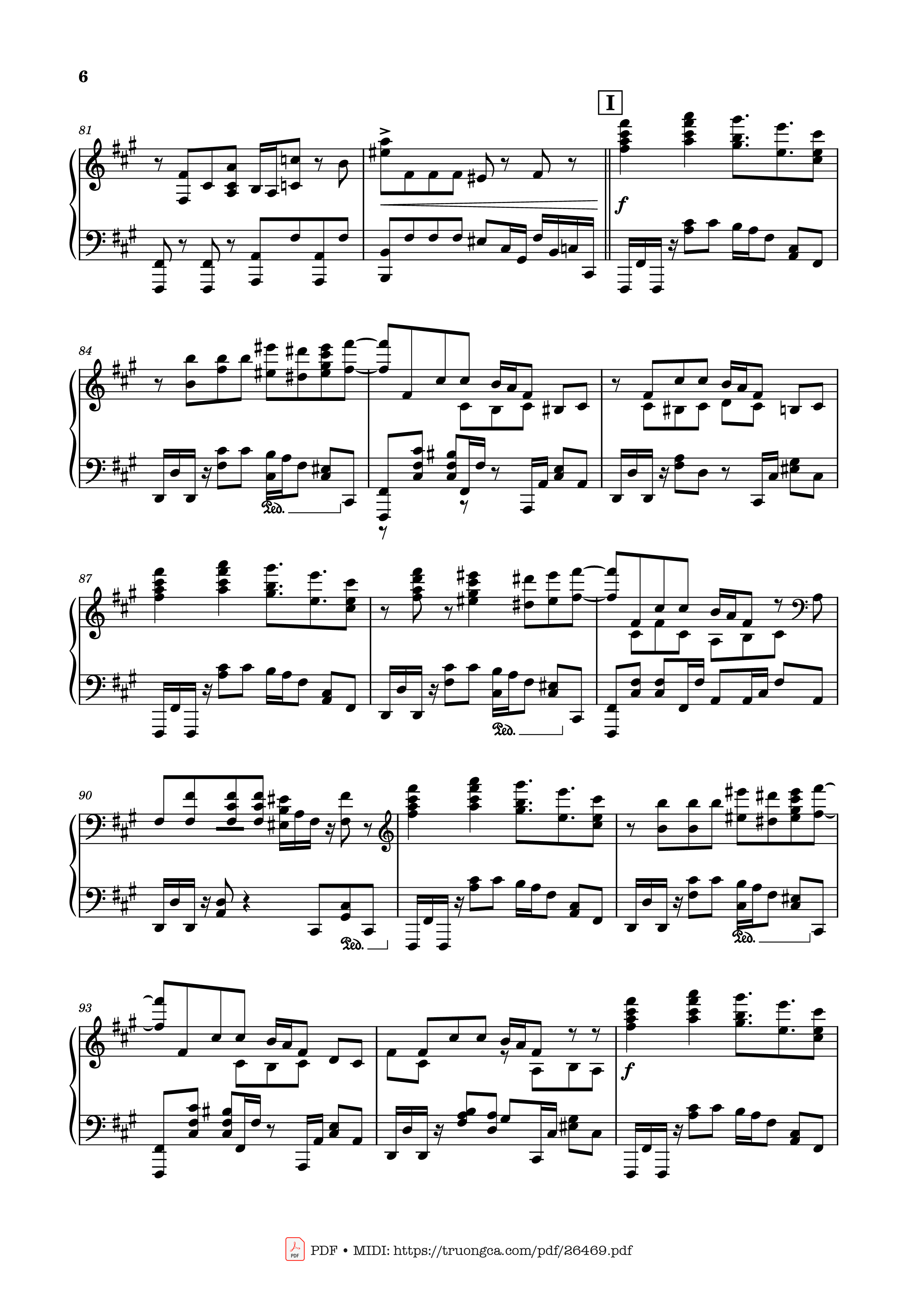 Page 6 of Sheet music PDF Piano SPECIALZ Piano - Music by King Gnu