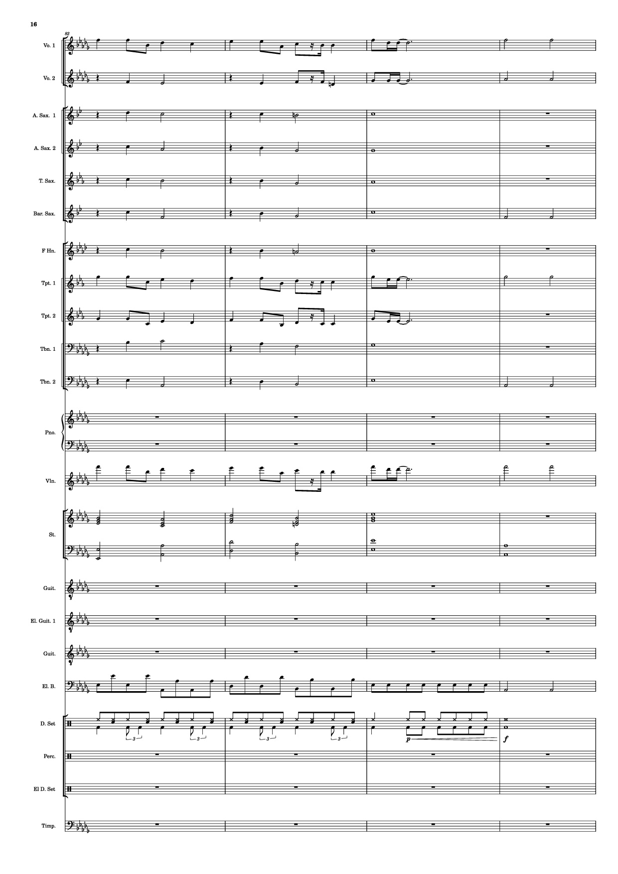 Page 16 of Sheet music PDF Se mettre sur son trente-et-un! Piano - HOYO-MiX