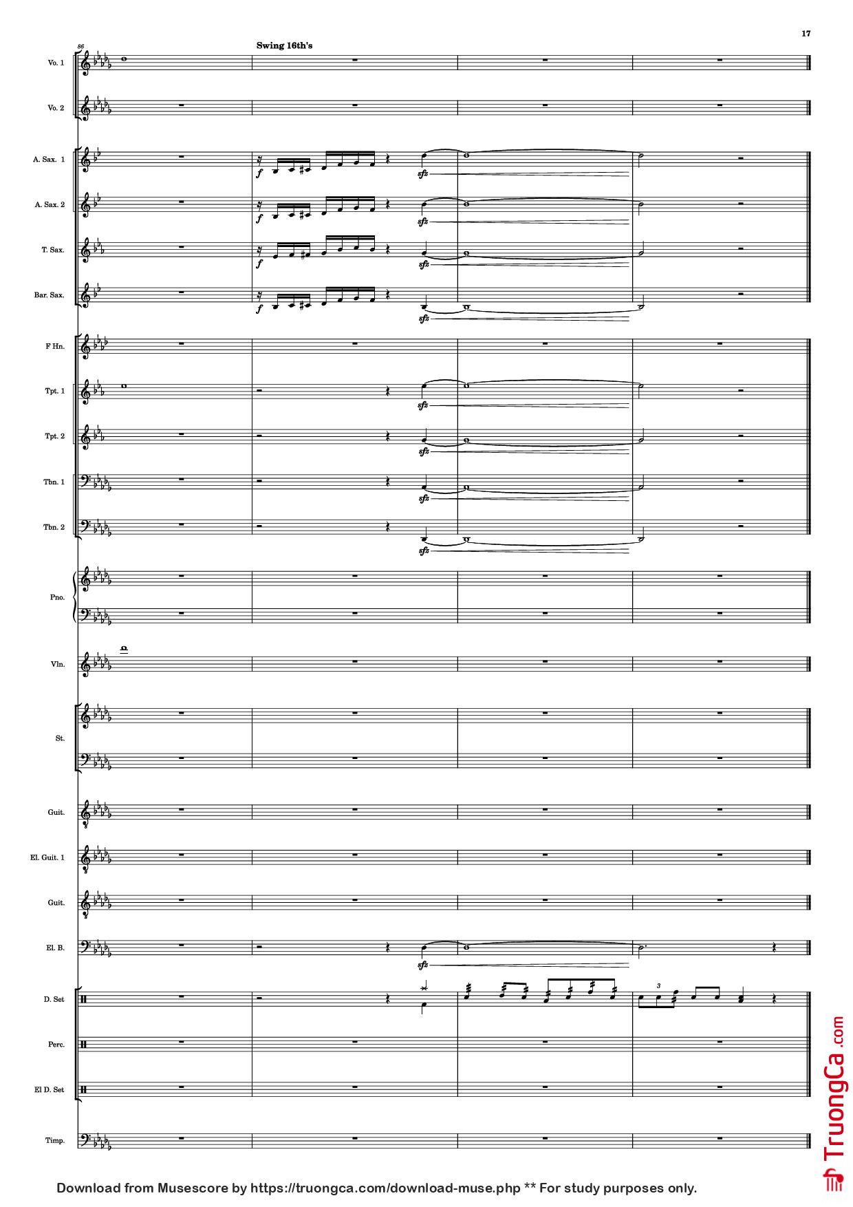 Page 17 of Sheet music PDF Se mettre sur son trente-et-un! Piano - HOYO-MiX