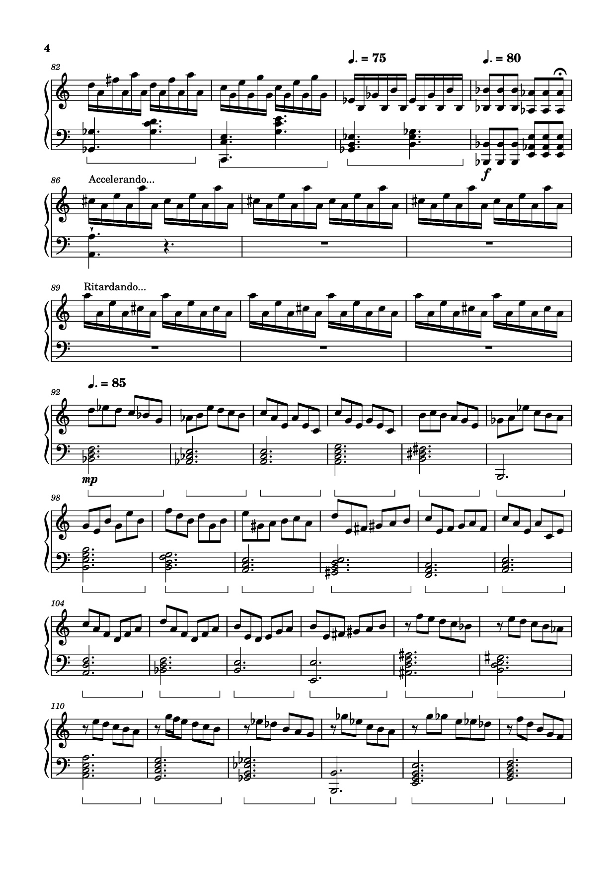 Page 4 of Sheet music PDF Piano Fate of the Stars Piano - Undefined
