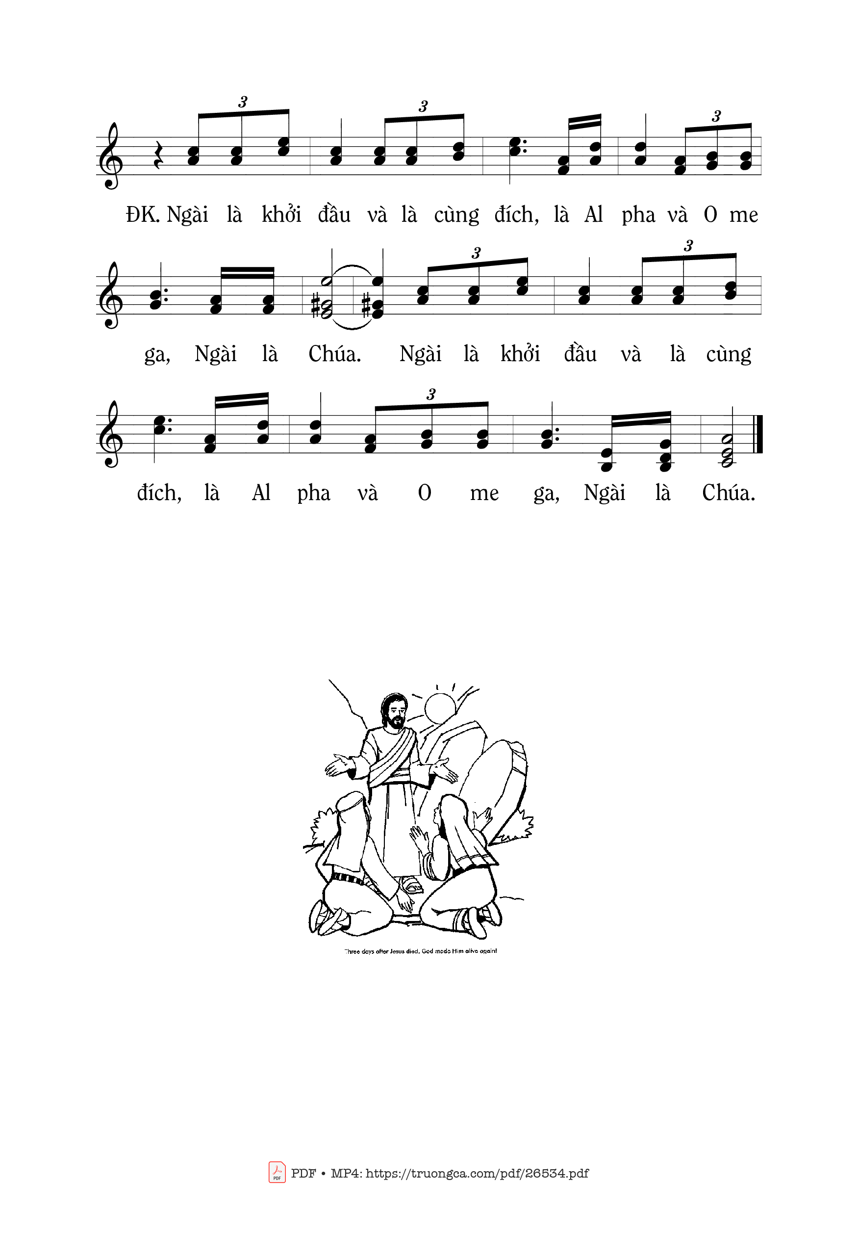Page 2 of Sheet music PDF Một Cõi Đi Về - Mi Trầm