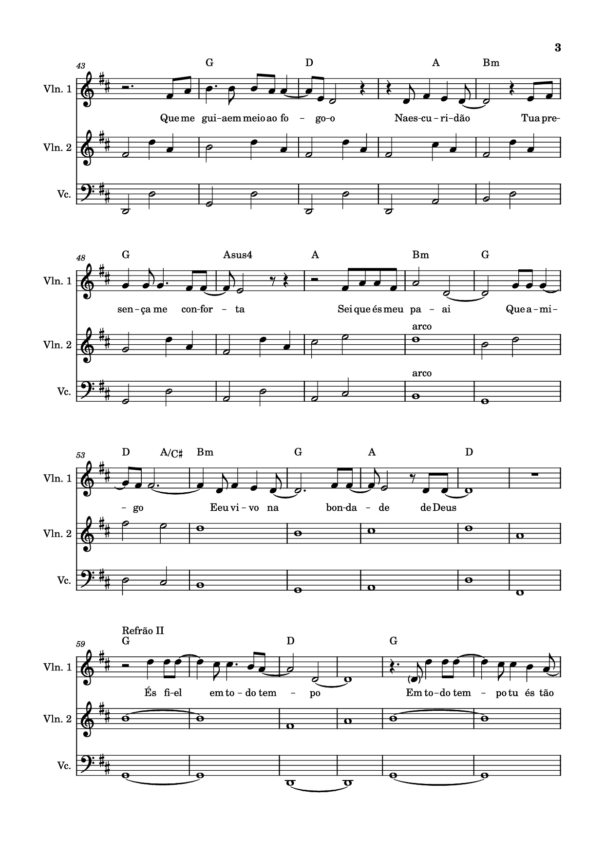 Page 3 of Sheet music PDF Piano Bondade de Deus Piano - Isaías Saad