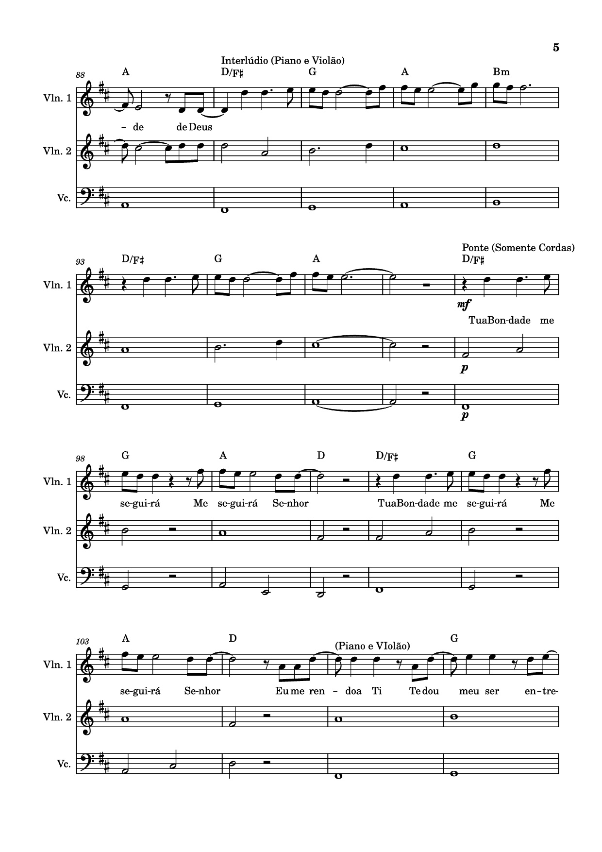 Page 5 of Sheet music PDF Piano Bondade de Deus Piano - Isaías Saad