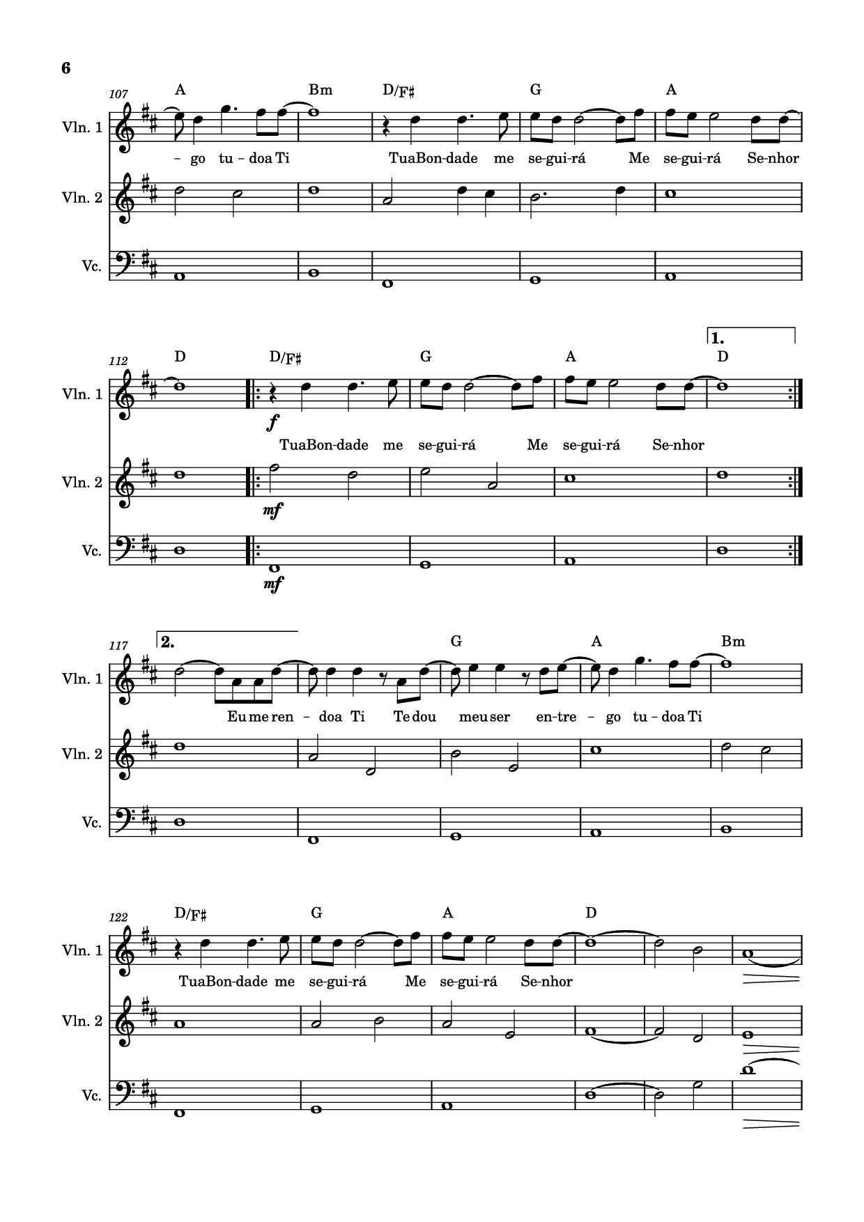 Page 6 of Sheet music PDF Piano Bondade de Deus Piano - Isaías Saad