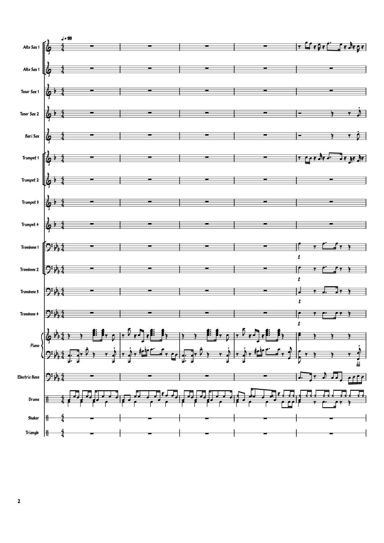 Page 2 of Sheet music PDF Piano Heartbeat, Heartbreak Piano - Arranger: savepro3