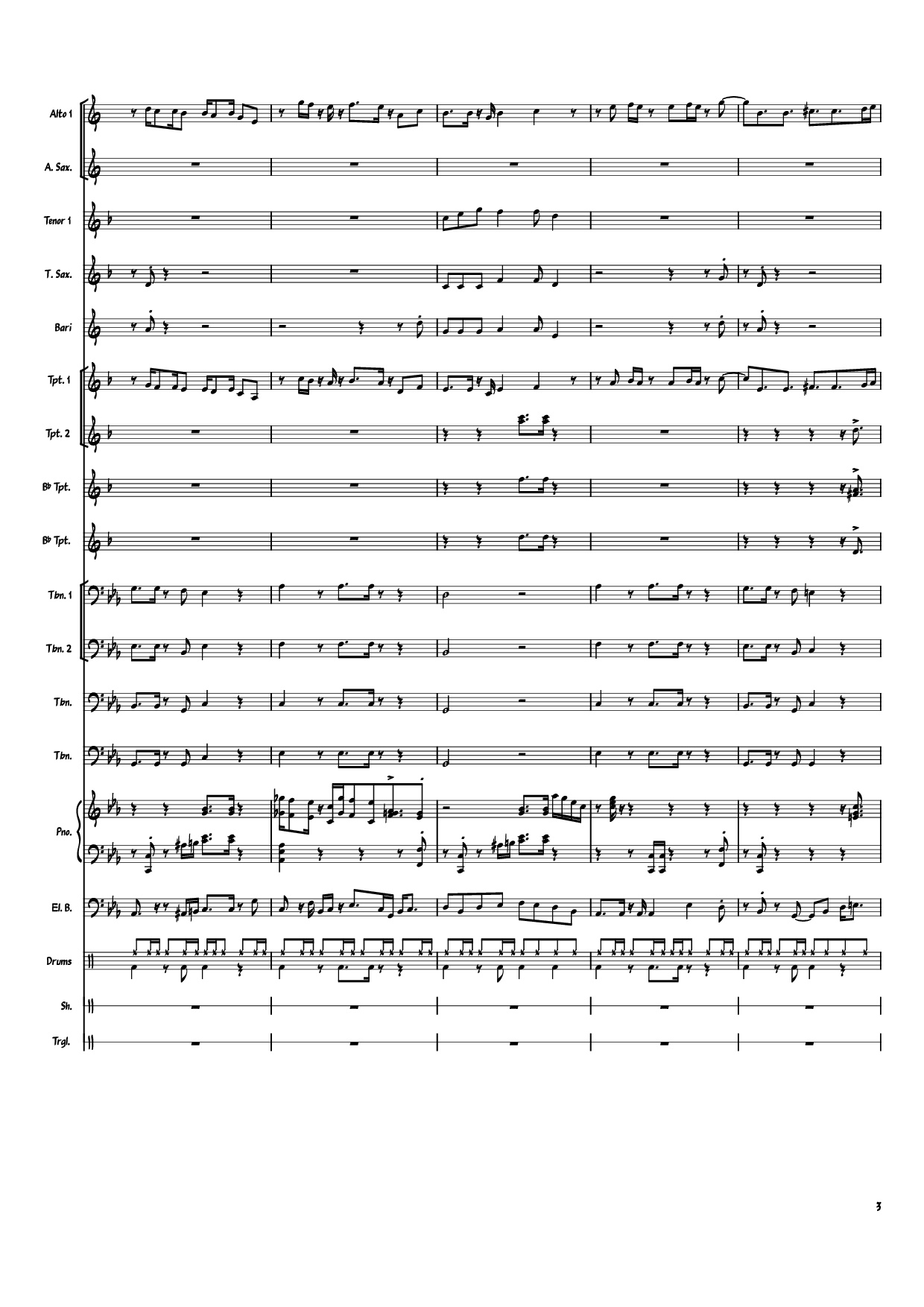 Page 3 of Sheet music PDF Piano Heartbeat, Heartbreak Piano - Arranger: savepro3