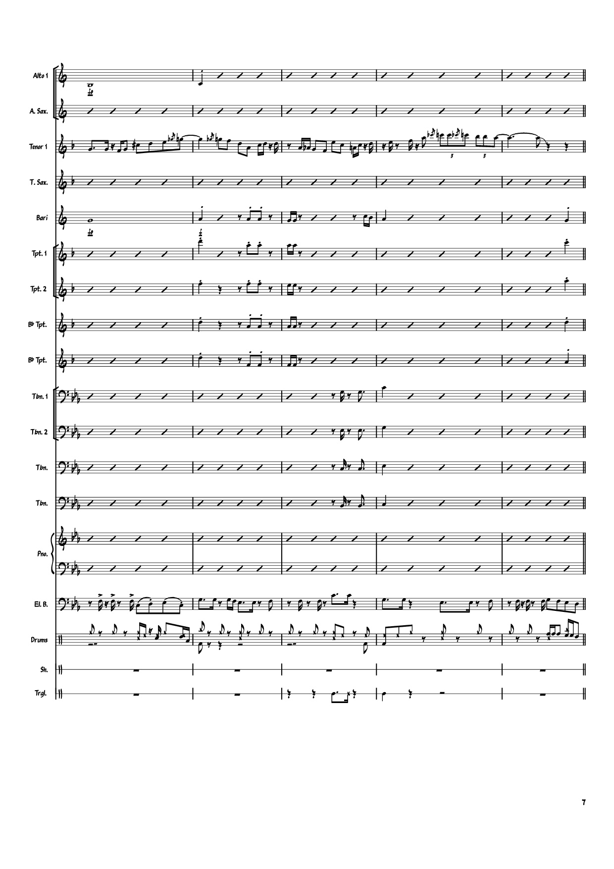 Page 7 of Sheet music PDF Piano Heartbeat, Heartbreak Piano - Arranger: savepro3