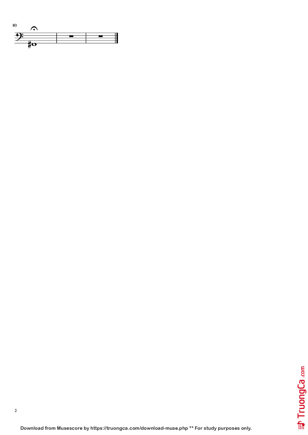 Page 2 of Sheet music PDF Viva La Vida - Undefined