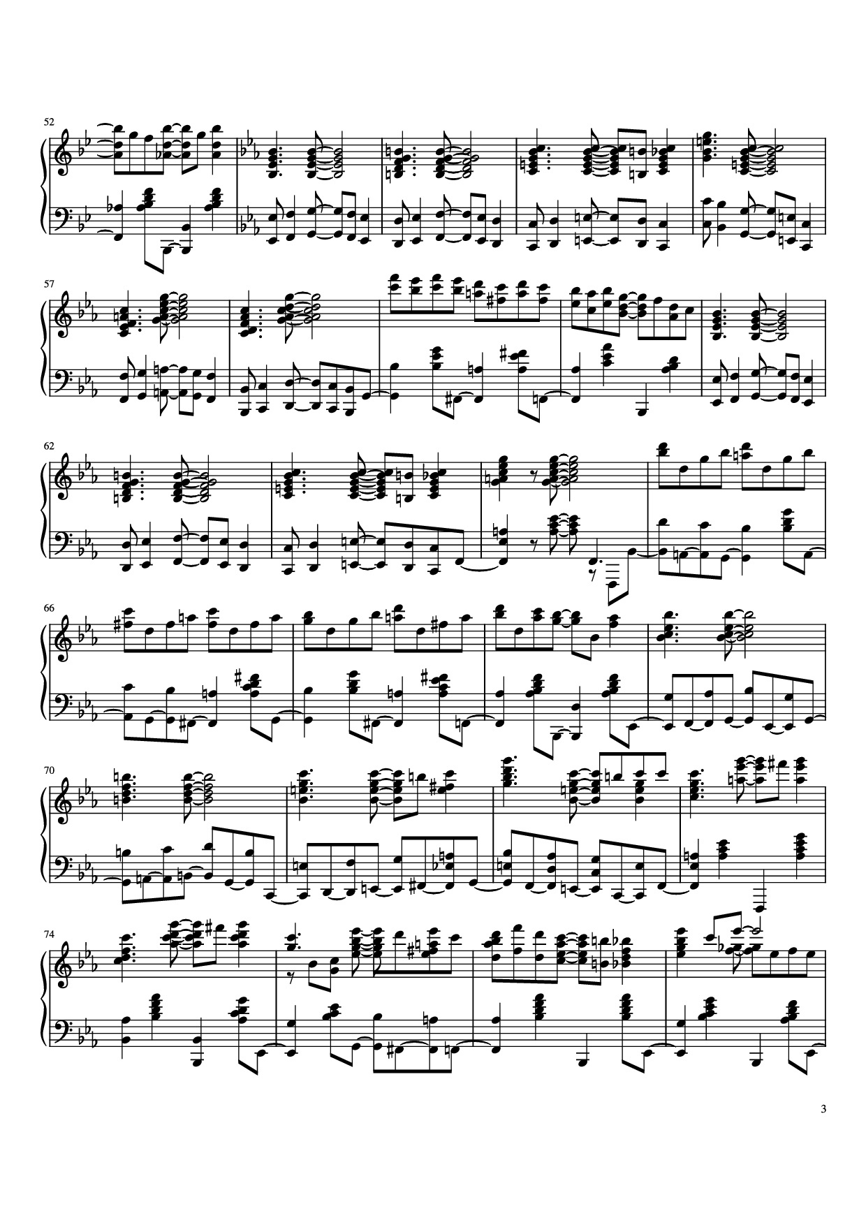 Page 3 of Sheet music PDF Piano The Charleston Piano - James P. Johnson