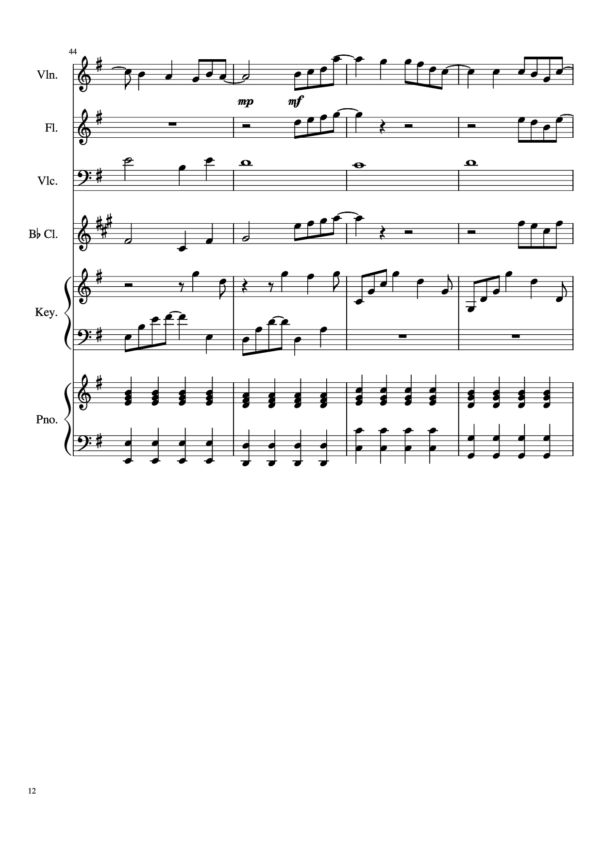 Page 12 of Sheet music PDF Piano Payphone Piano - Undefined