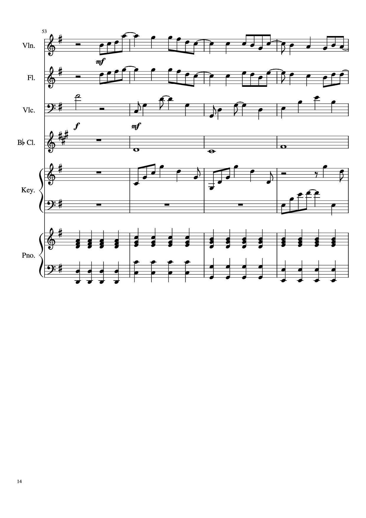 Page 14 of Sheet music PDF Piano Payphone Piano - Undefined