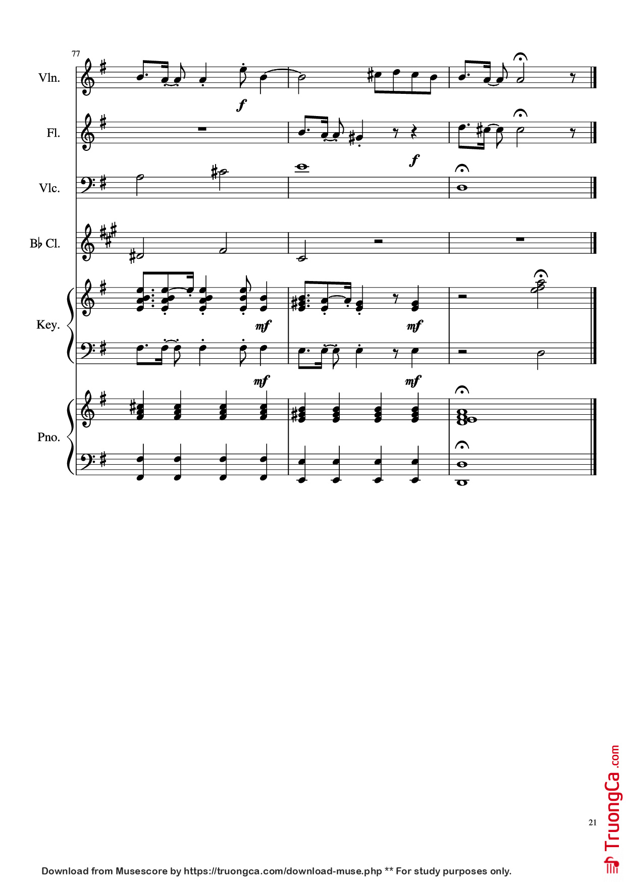 Page 21 of Sheet music PDF Piano Payphone Piano - Undefined