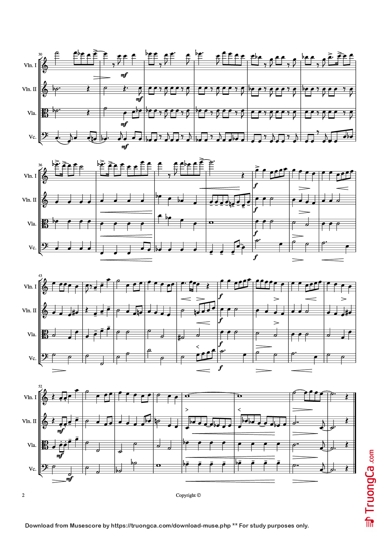 Page 2 of Sheet music PDF Dan dan kokoro hikareteku (Dragon Ball GT) - Tetsur? Oda / Field of View