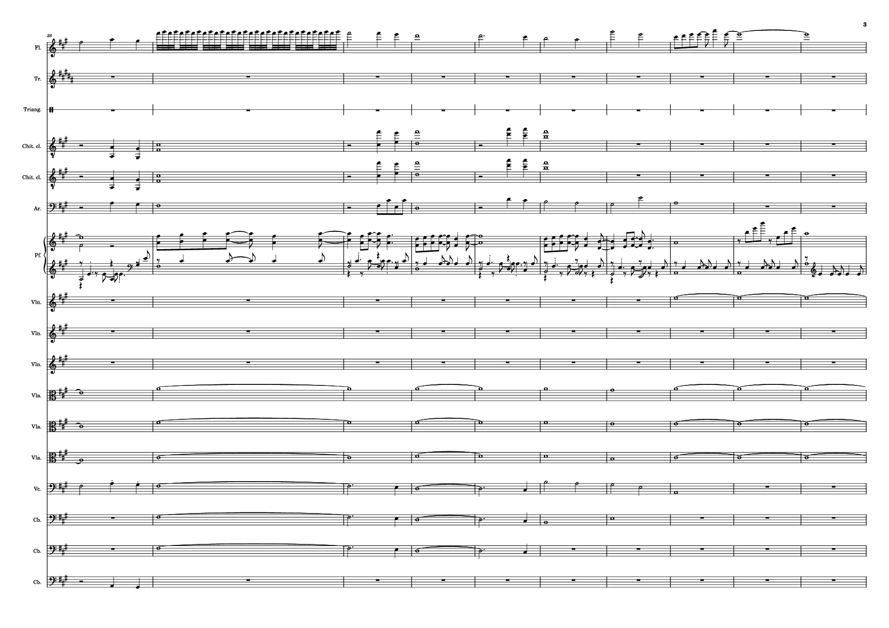 Page 3 of Sheet music PDF Forrest Gump Piano - A. Silvestri