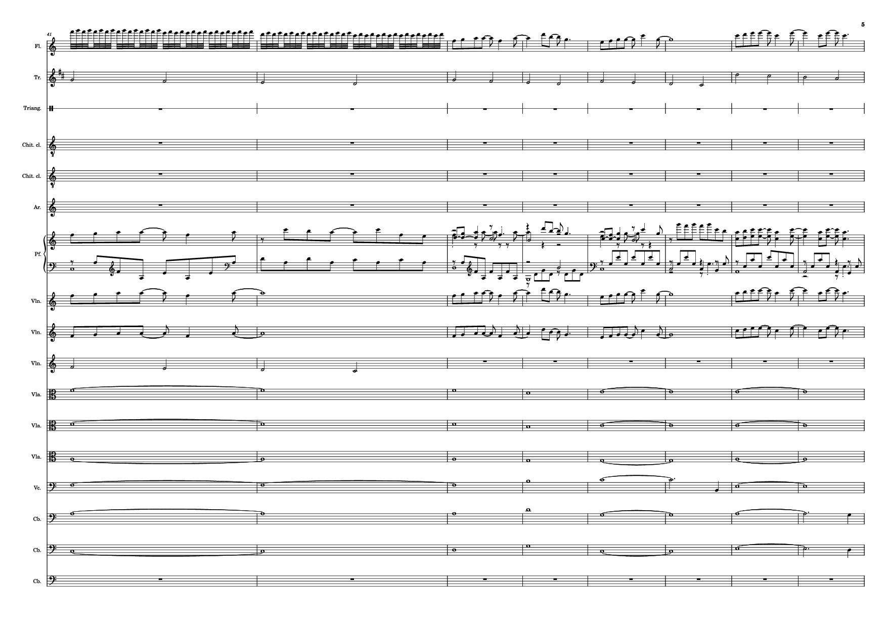 Page 5 of Sheet music PDF Forrest Gump Piano - A. Silvestri