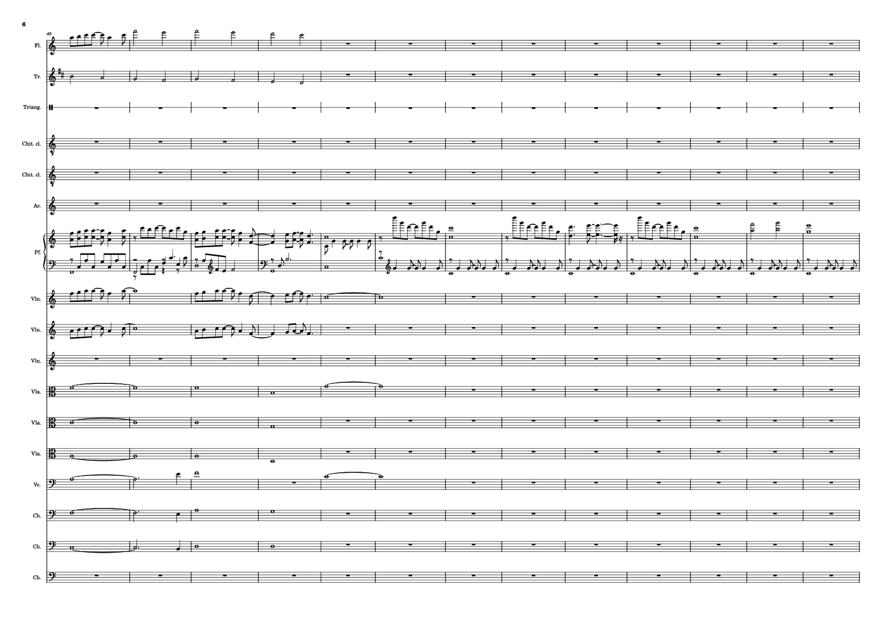 Page 6 of Sheet music PDF Forrest Gump Piano - A. Silvestri