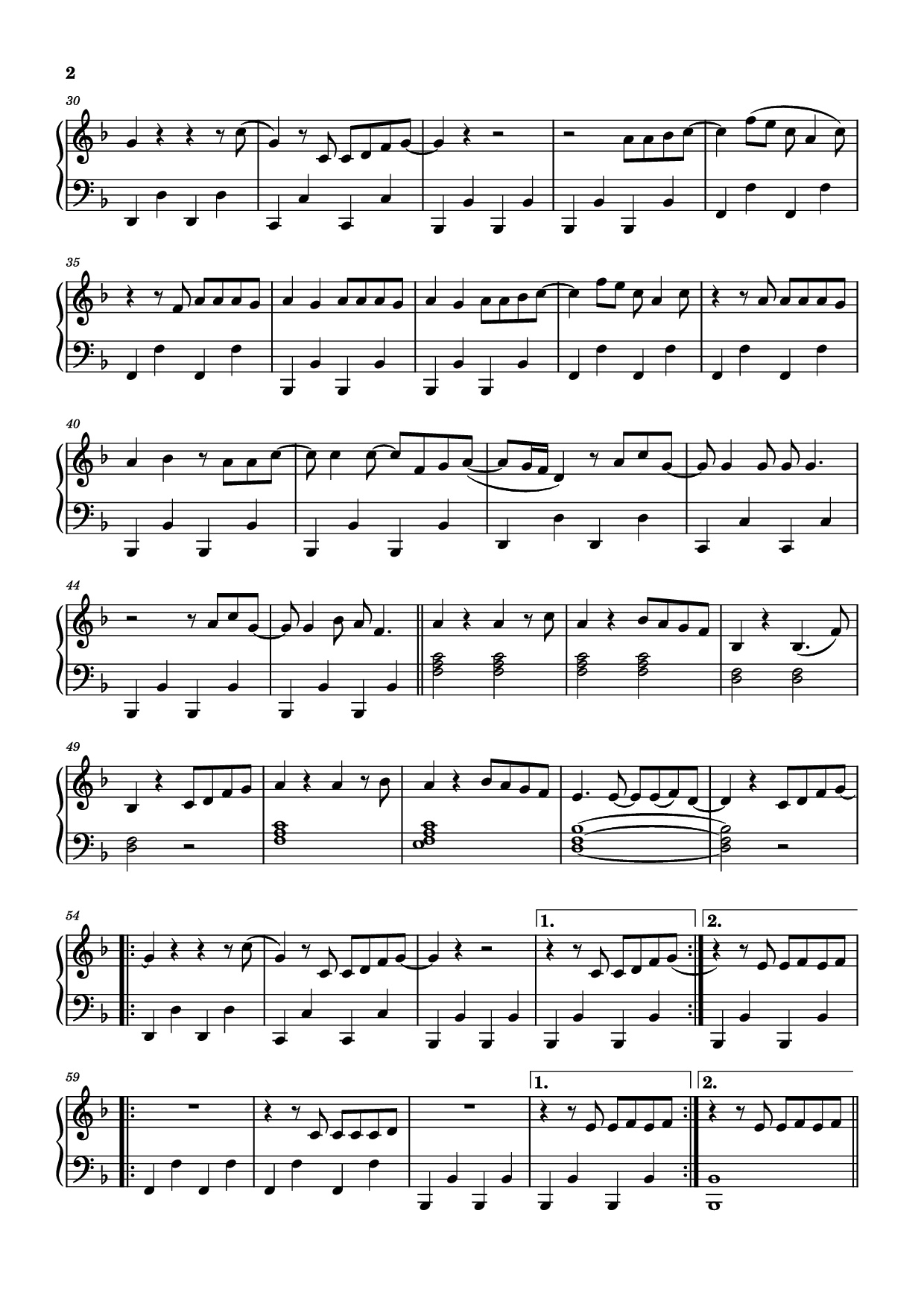 Page 2 of Sheet music PDF Piano We Can