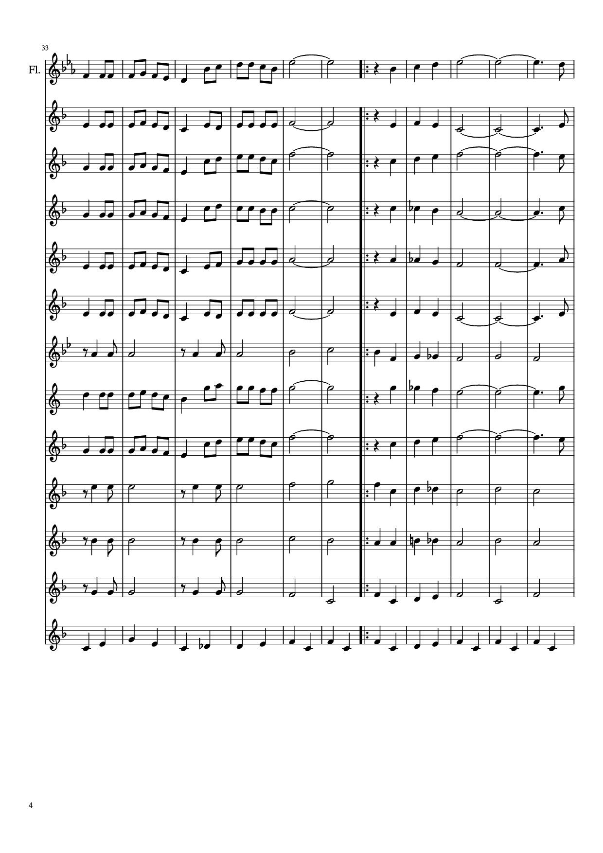 Page 4 of Sheet music PDF Boas Festas - Assis Valente