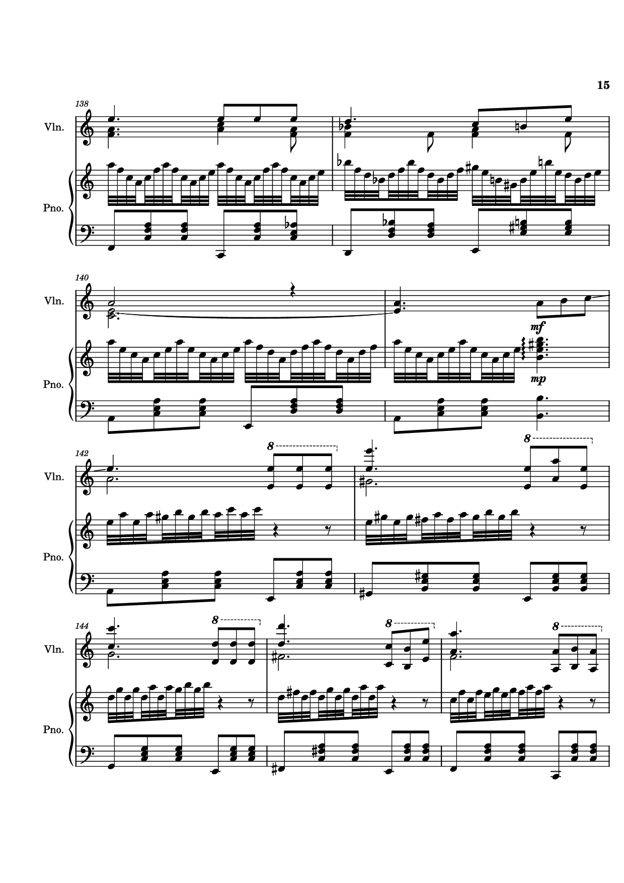 Page 15 of Sheet music PDF Piano TUOI DA BUON - covered Piano - Bach N Tran