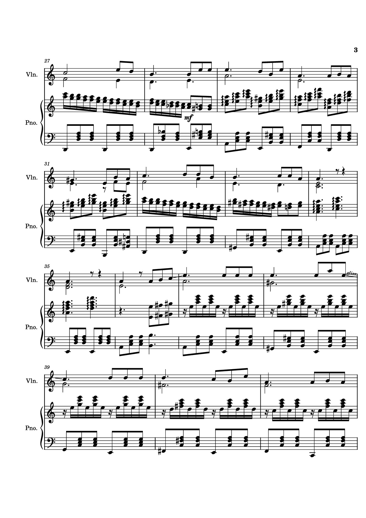 Page 3 of Sheet music PDF Piano TUOI DA BUON - covered Piano - Bach N Tran