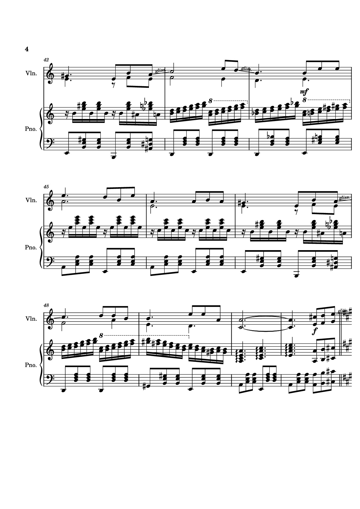 Page 4 of Sheet music PDF Piano TUOI DA BUON - covered Piano - Bach N Tran