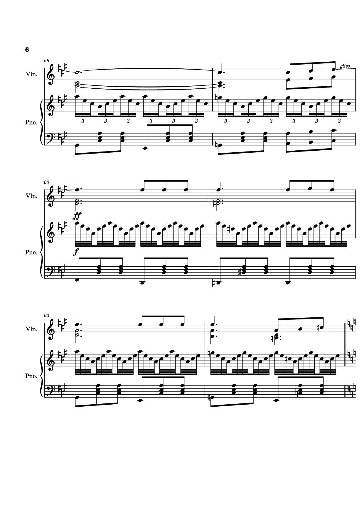 Page 6 of Sheet music PDF Piano TUOI DA BUON - covered Piano - Bach N Tran