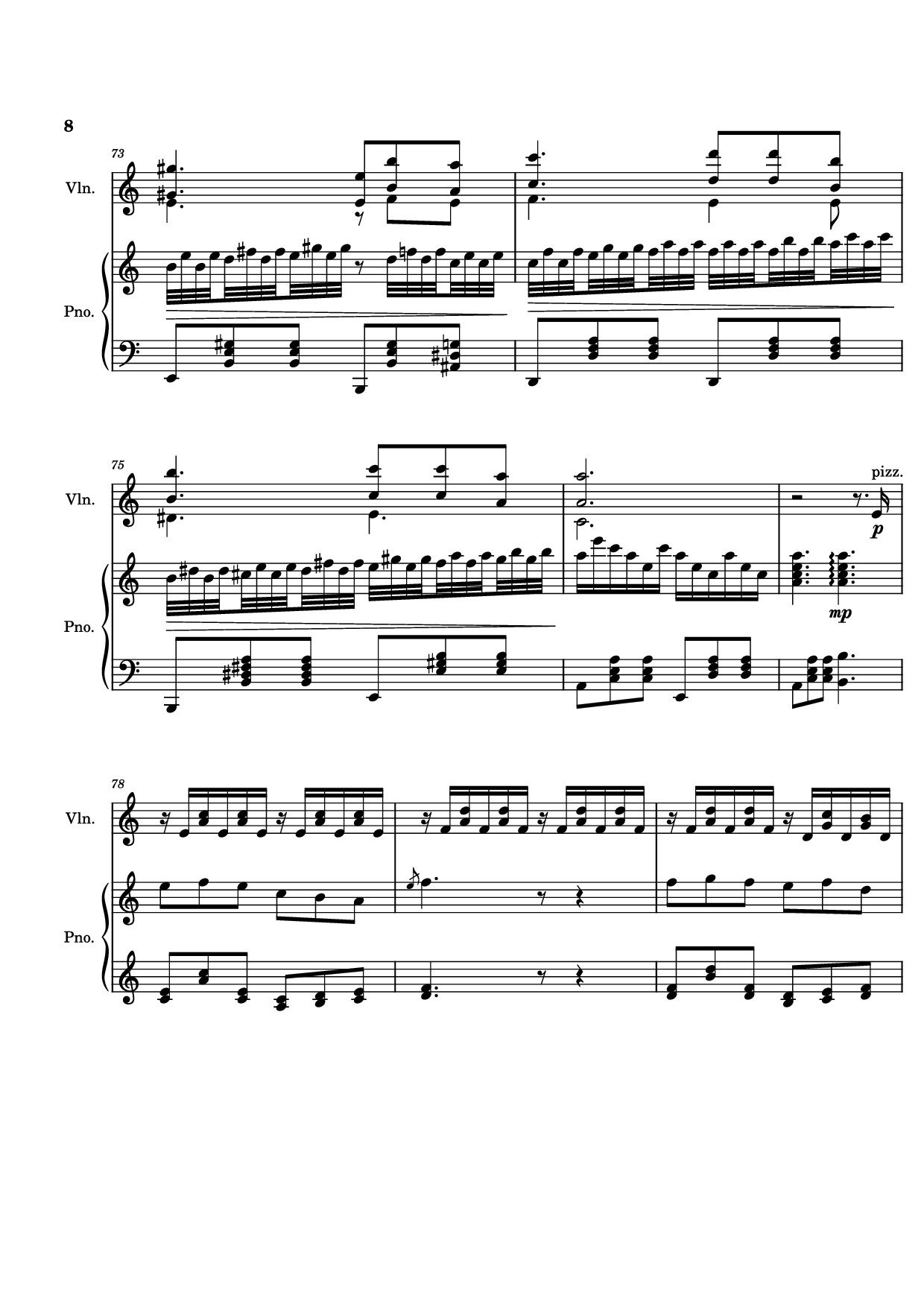 Page 8 of Sheet music PDF Piano TUOI DA BUON - covered Piano - Bach N Tran