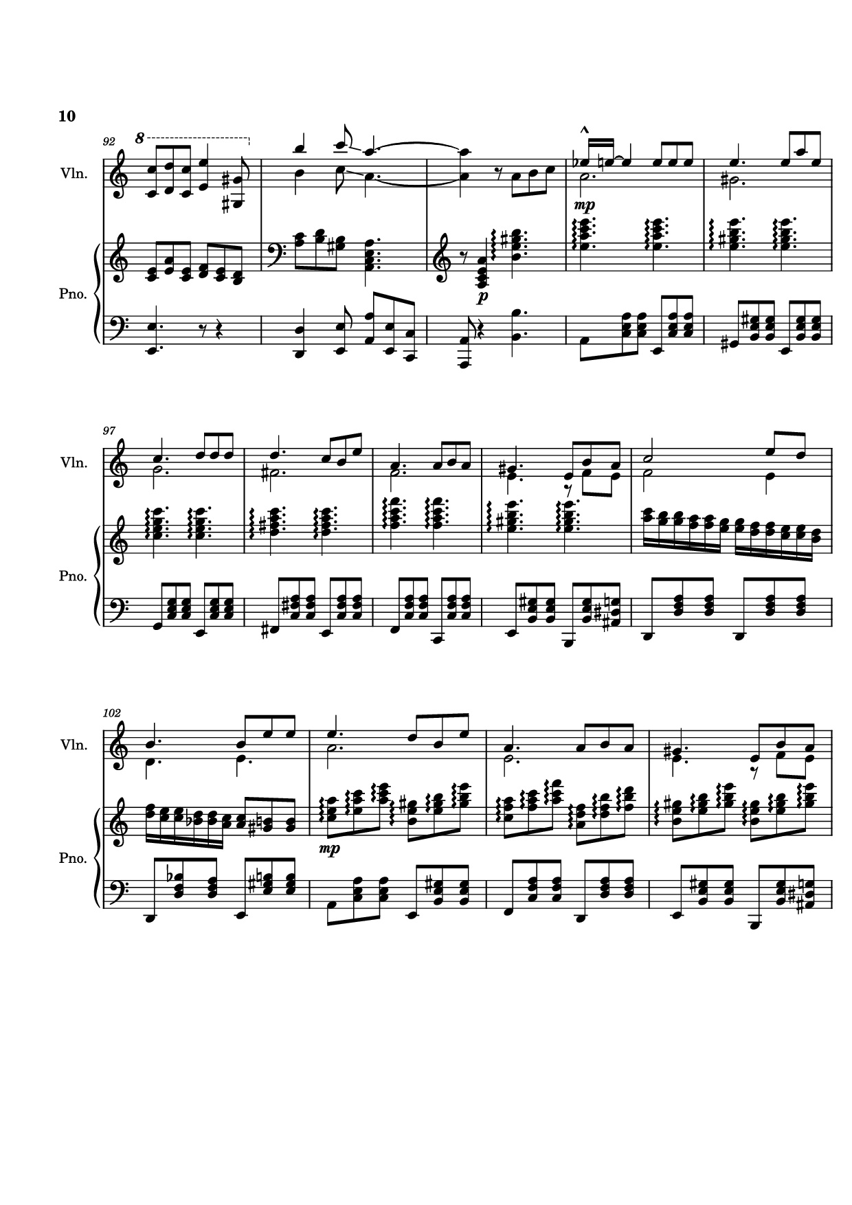 Page 10 of Sheet music PDF Piano TUOI DA BUON - covered Piano - Bach N Tran